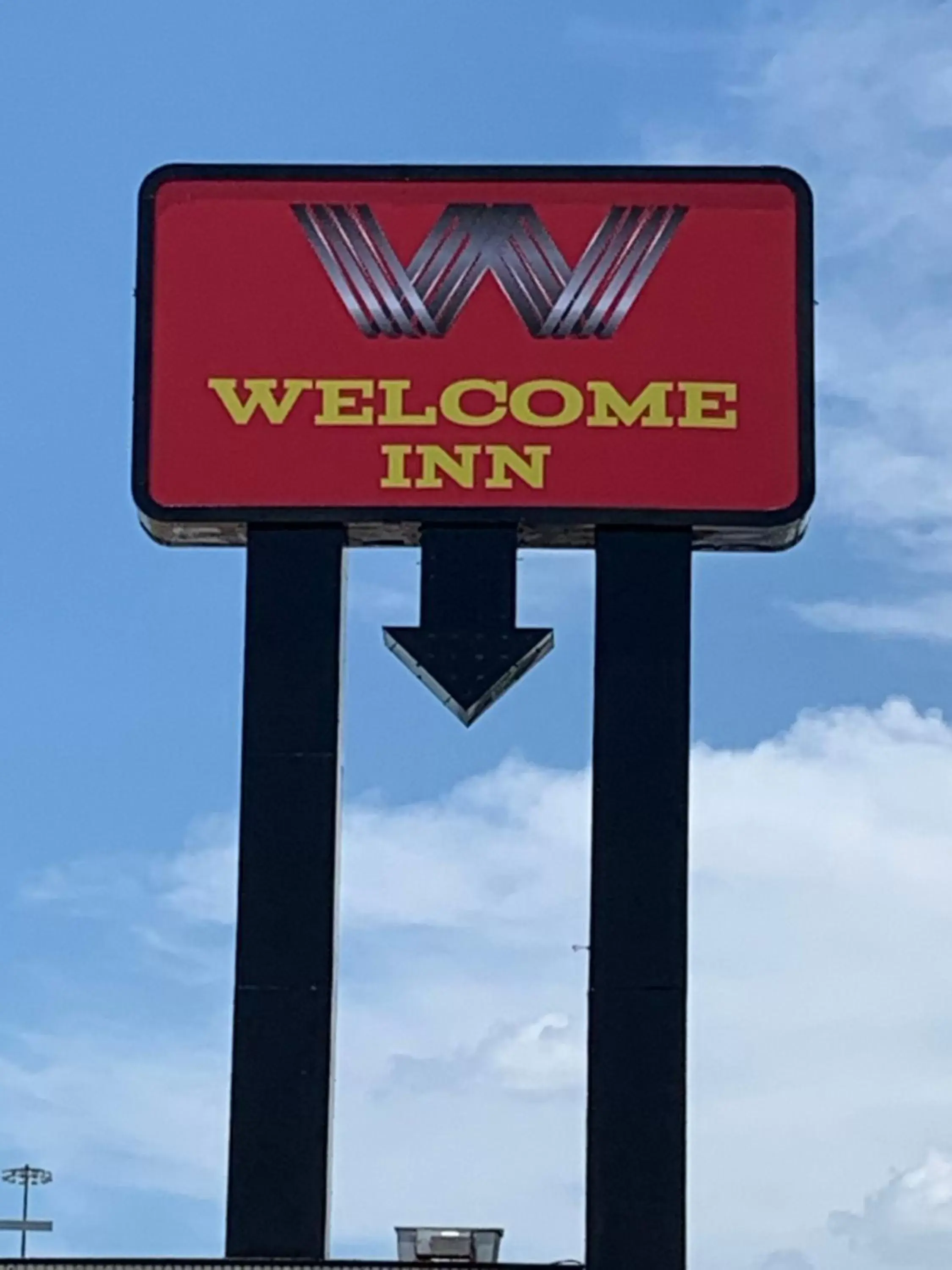 Property logo or sign in Welcome Inn