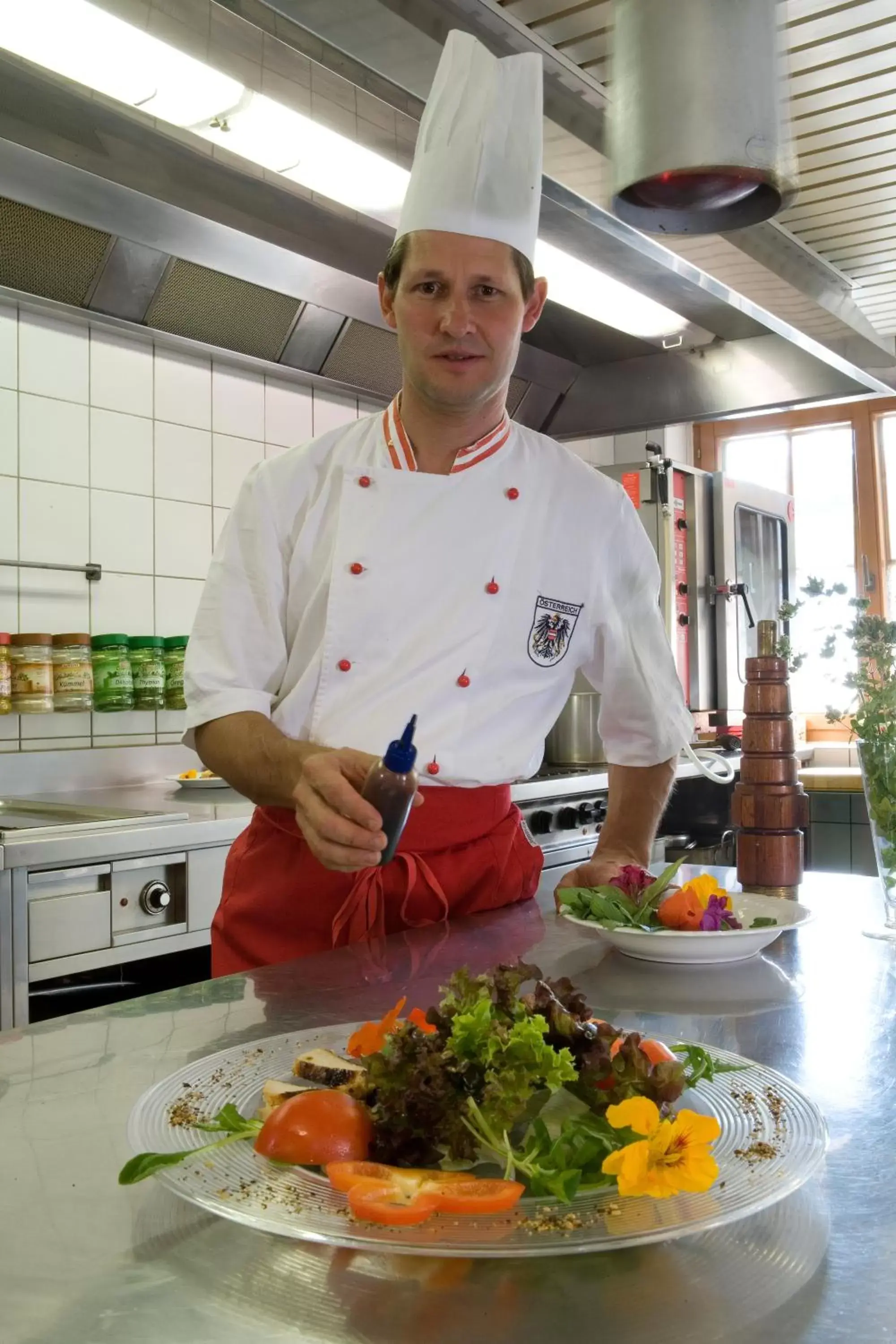 People, Food in Hotel Alpenpanorama