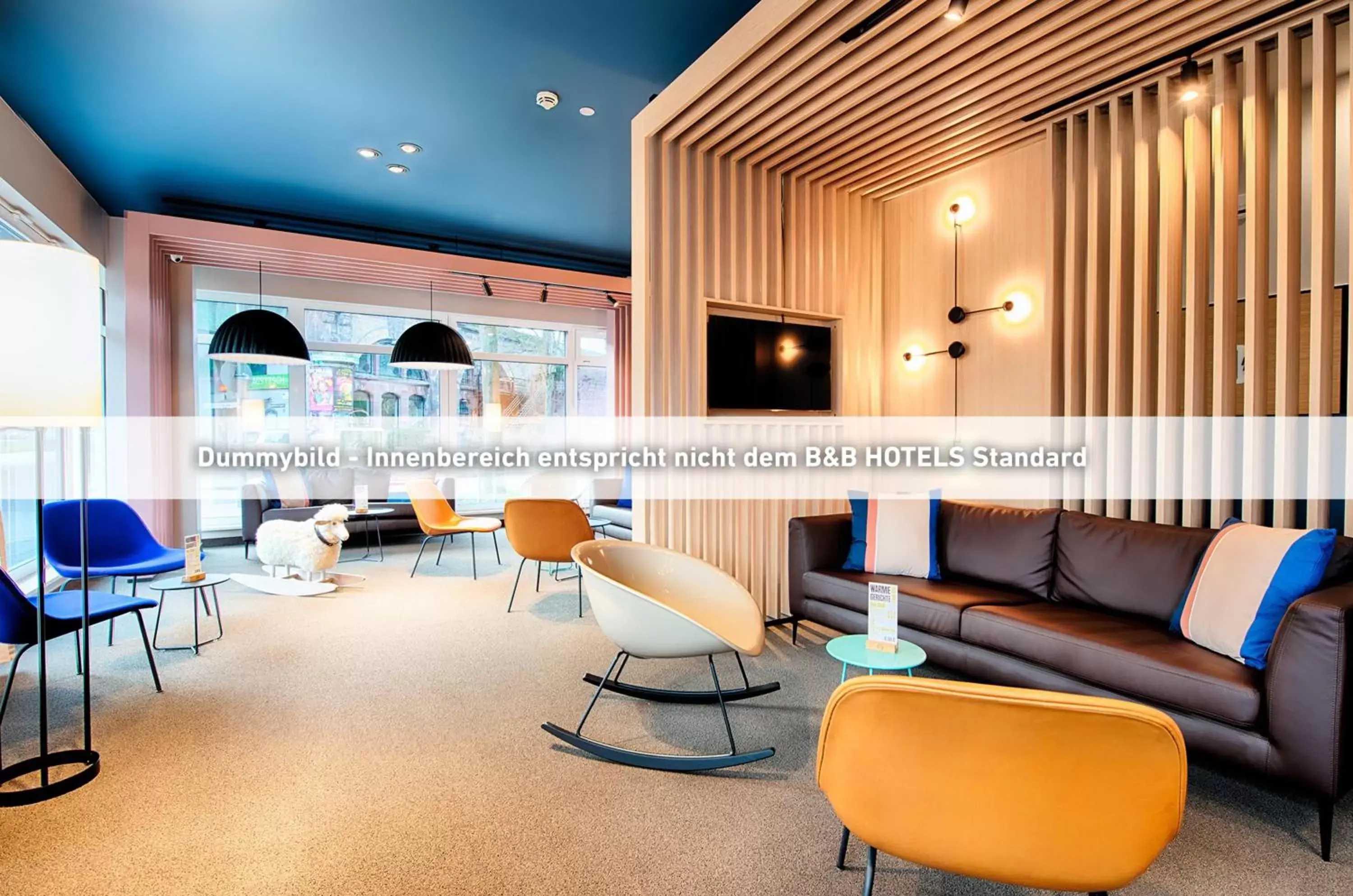 Lobby or reception, Lounge/Bar in B&B Hotel Berlin City-West