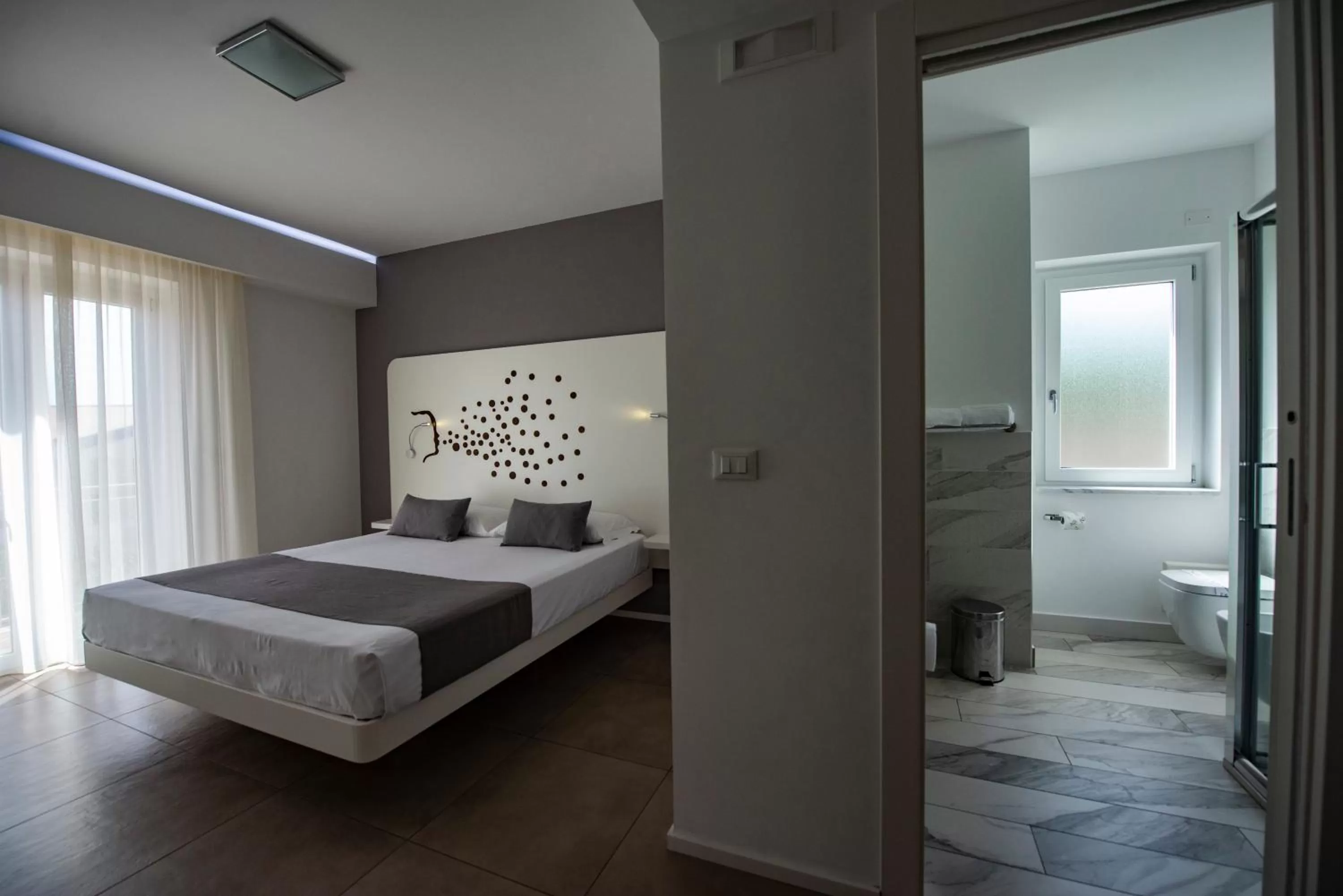 Bed in Aether Suites Tropea - Free Private Parking