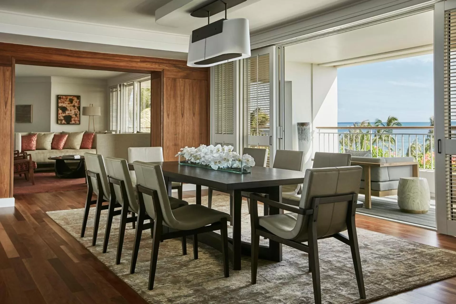 Dining area in Four Seasons Resort Oahu at Ko Olina