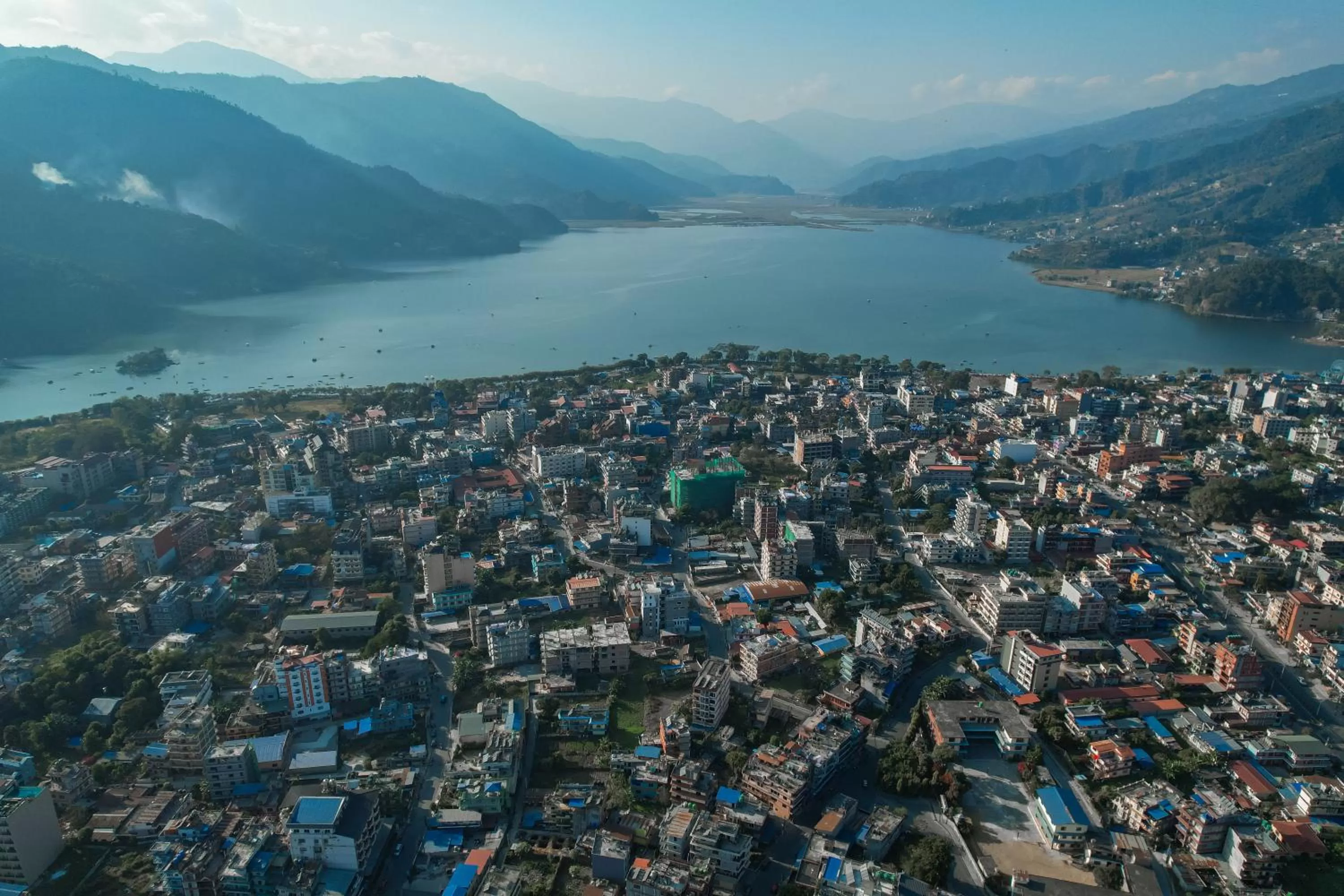 Landmark view, Bird's-eye View in Hotel Dela Mount Pokhara