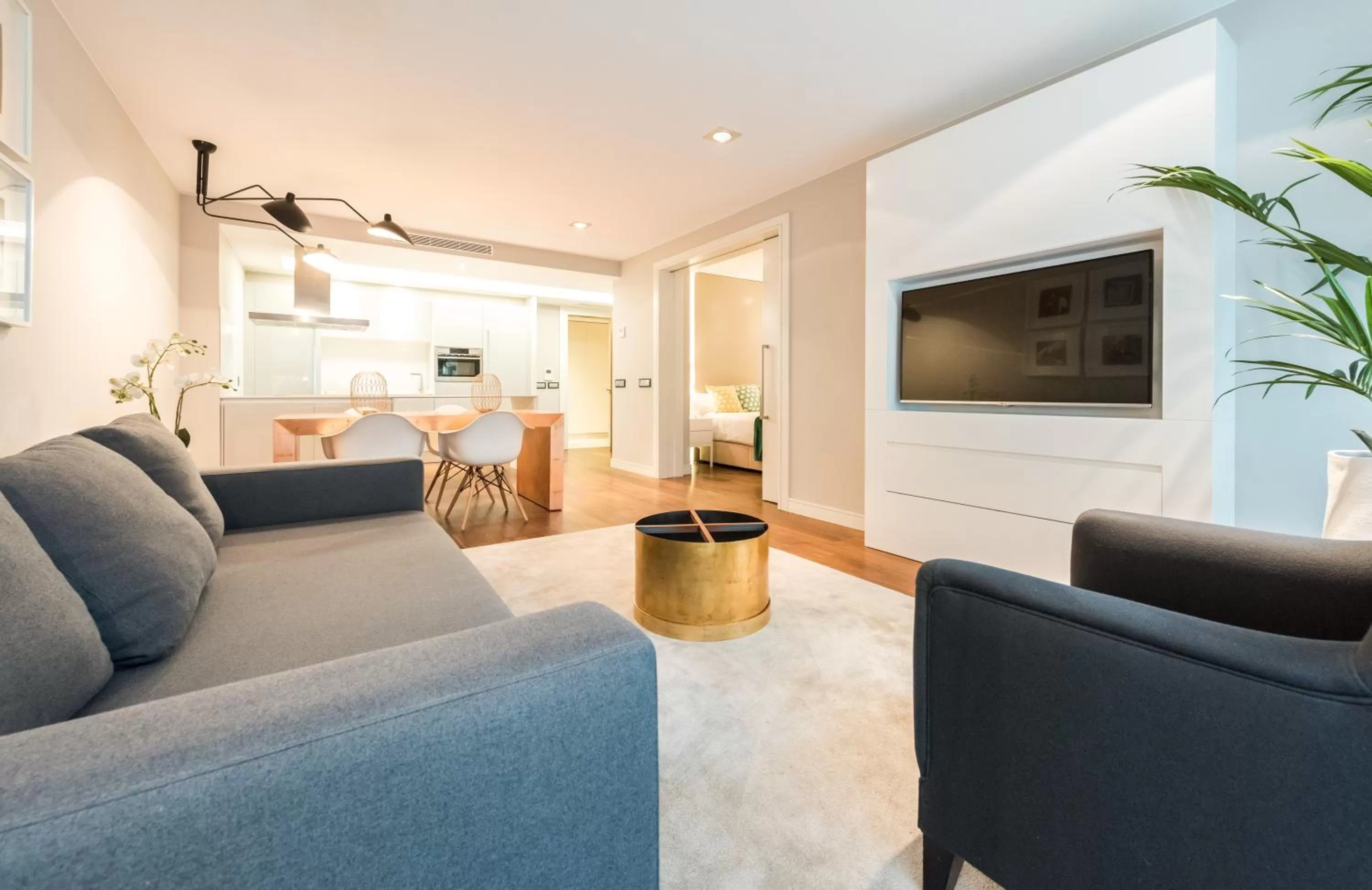 TV and multimedia in Gran View Apartments