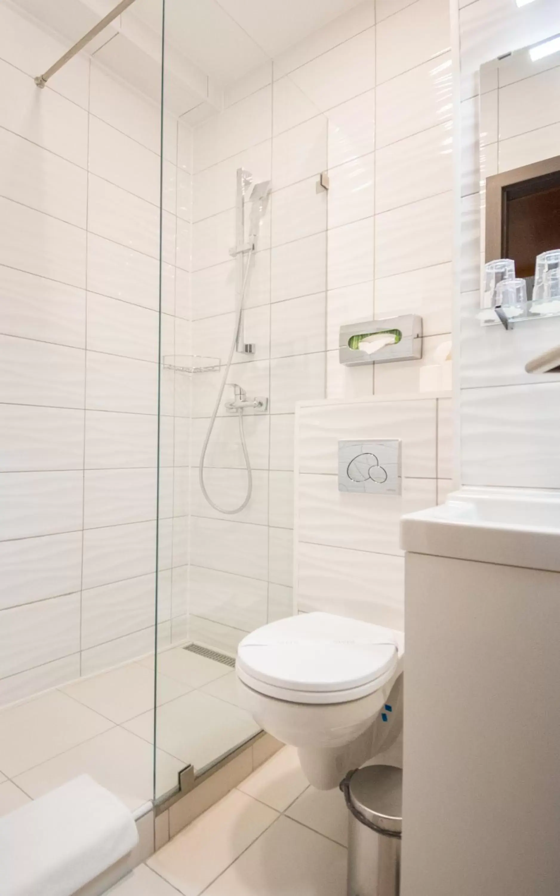 Bathroom in Hotel Orion Várkert