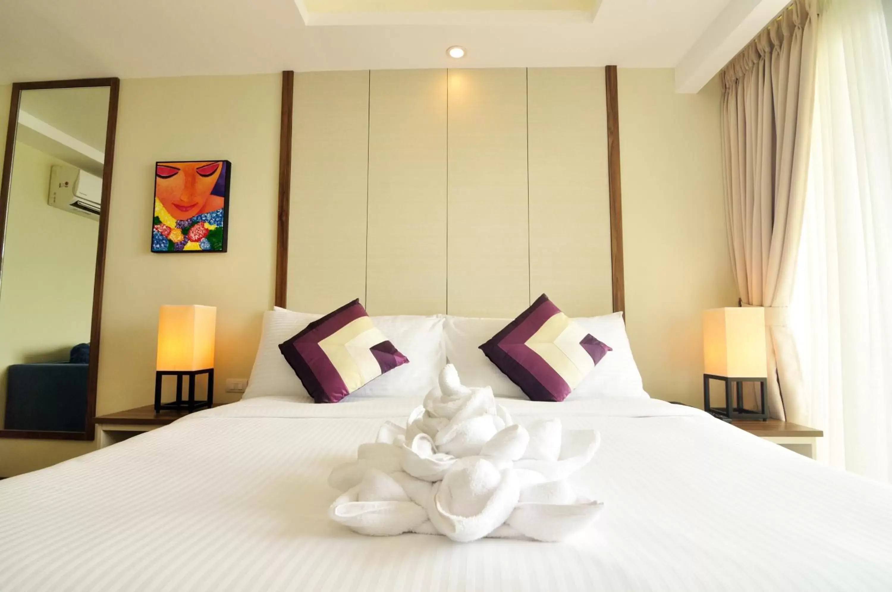 Bed in Belian Hotel