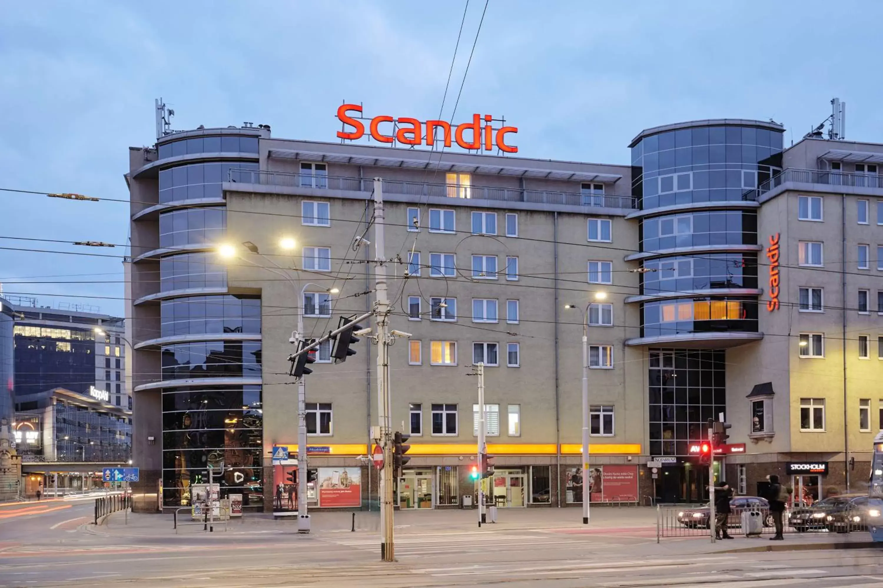 Property building in Scandic Wrocław