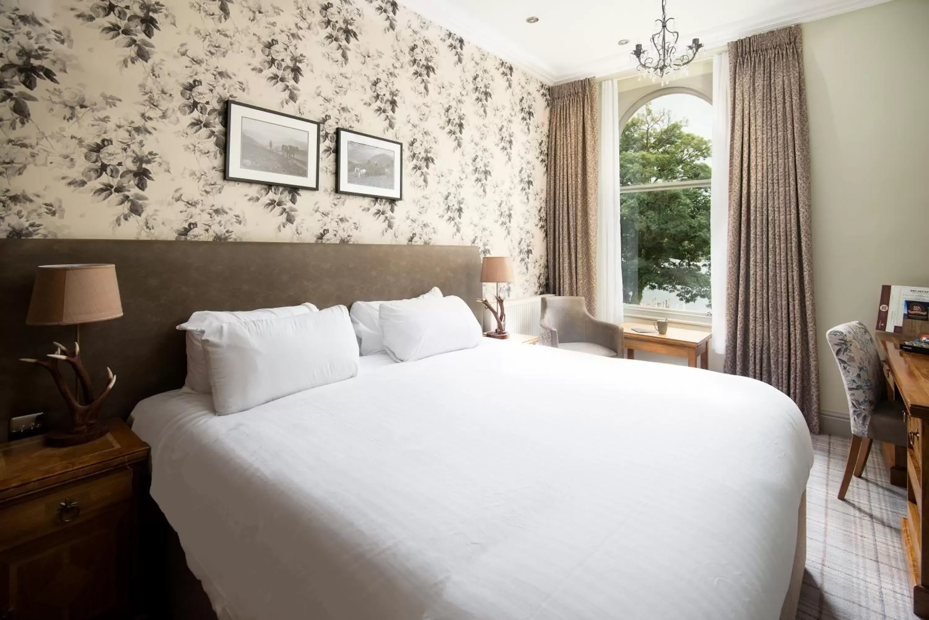 Bedroom, Bed in The Waterhead Inn- The Inn Collection Group
