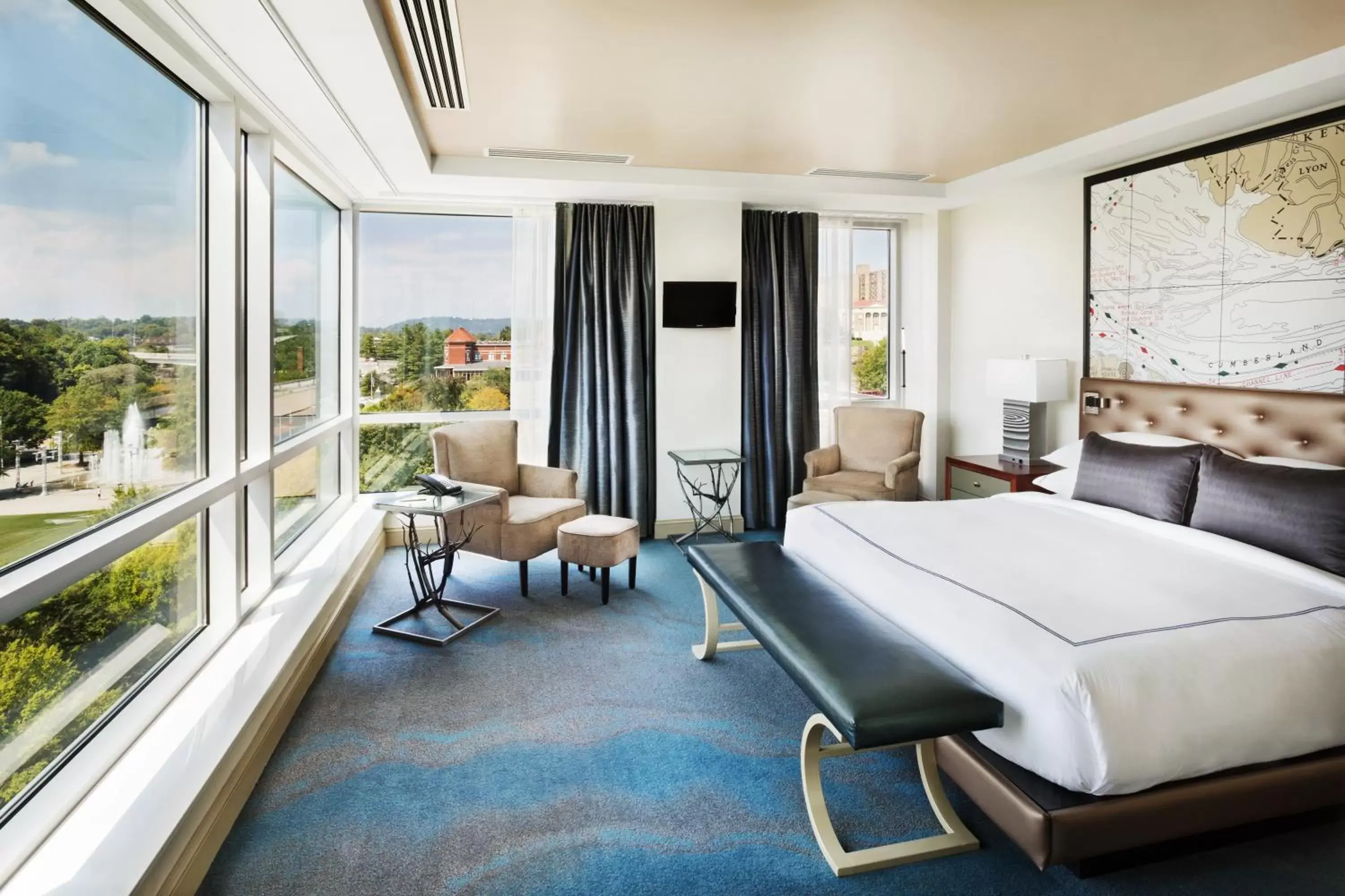 Bedroom in The Tennessean Personal Luxury Hotel