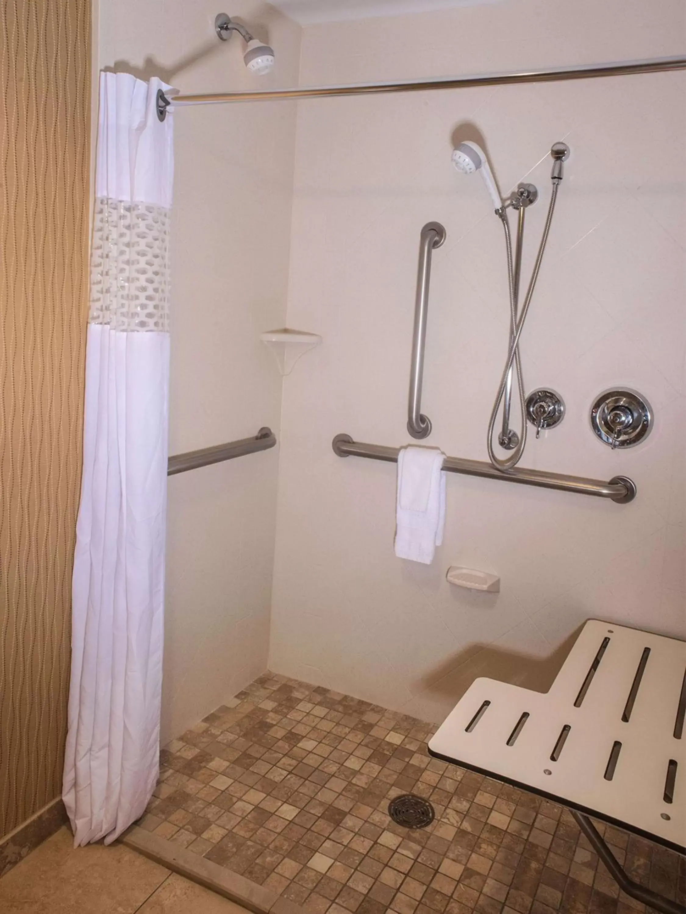 Bathroom in Hampton Inn and Suites Woodstock, Virginia