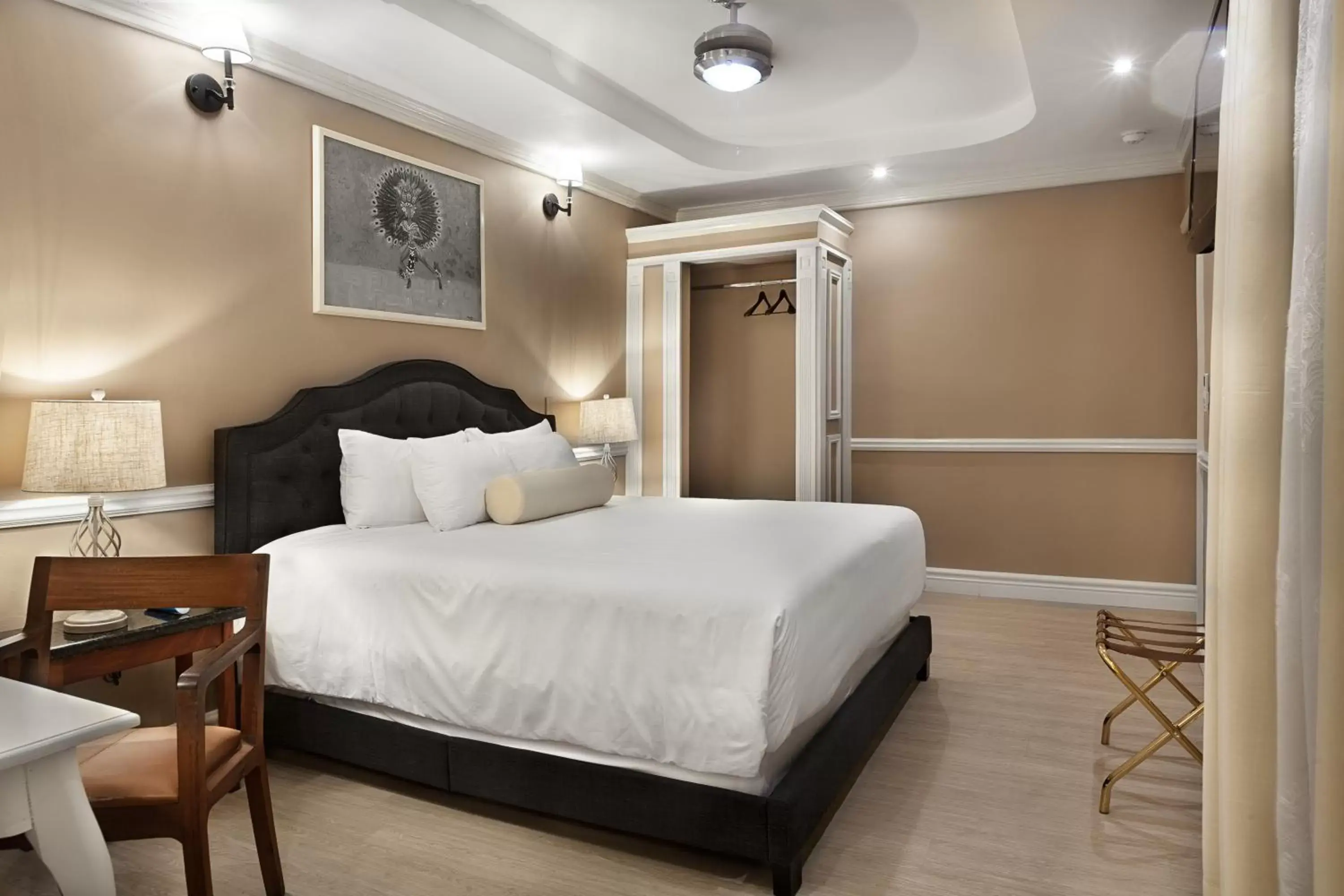 Bed in Hotel la Perla Leon Bed in Hotel la Perla Leon