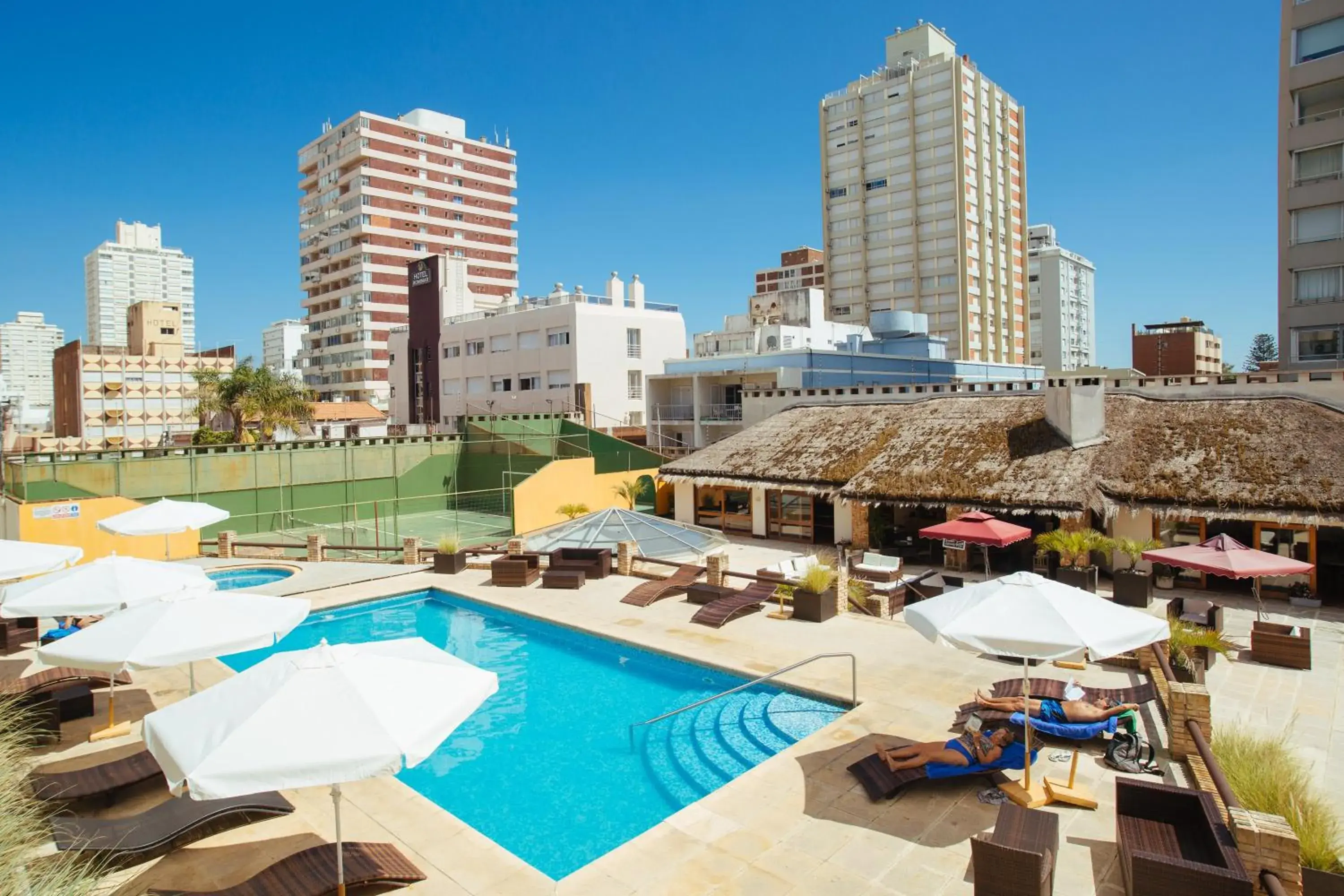 Pool View in Golden Beach Resort & Spa