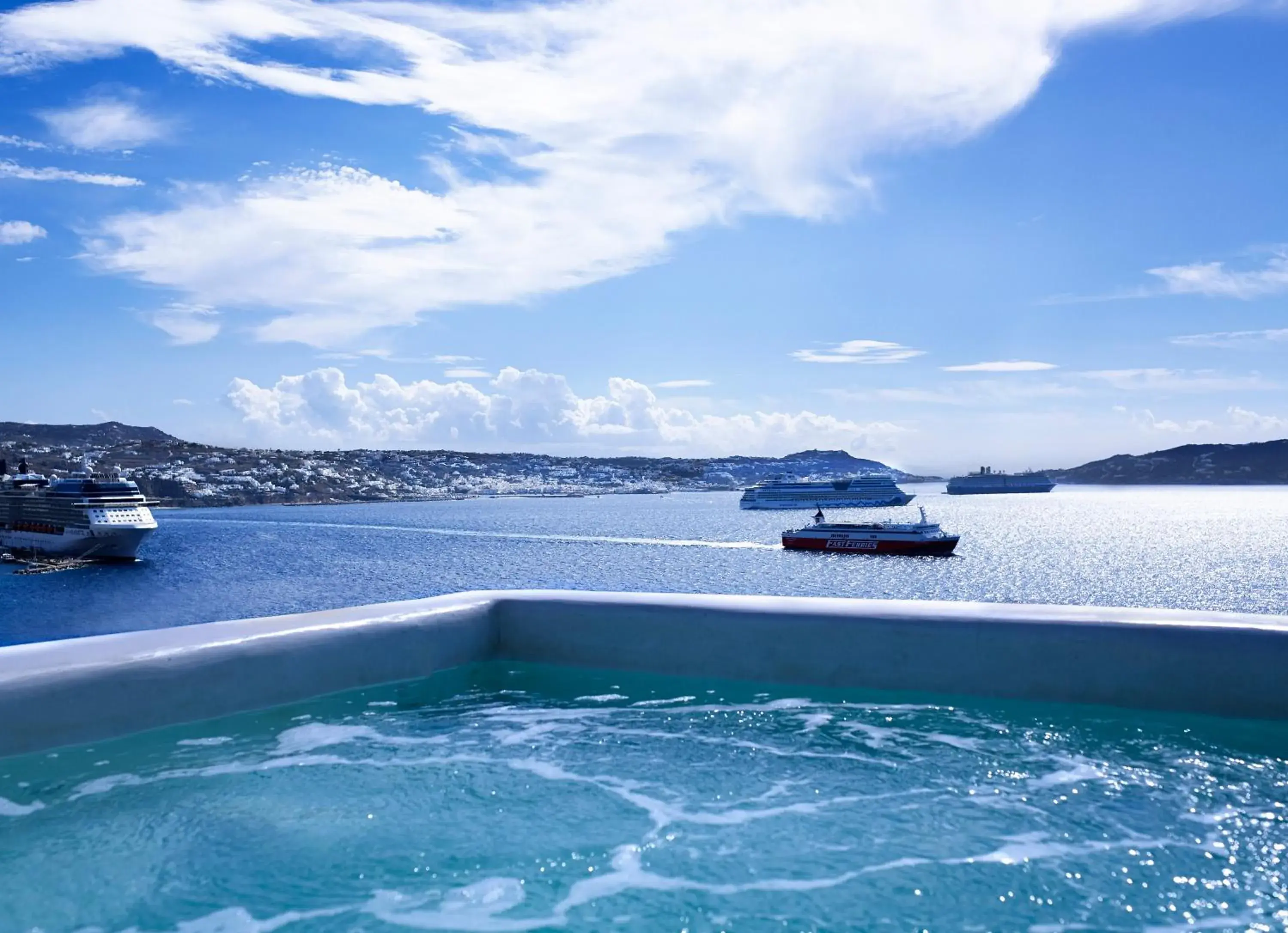 Swimming Pool in Rocabella Mykonos Hotel