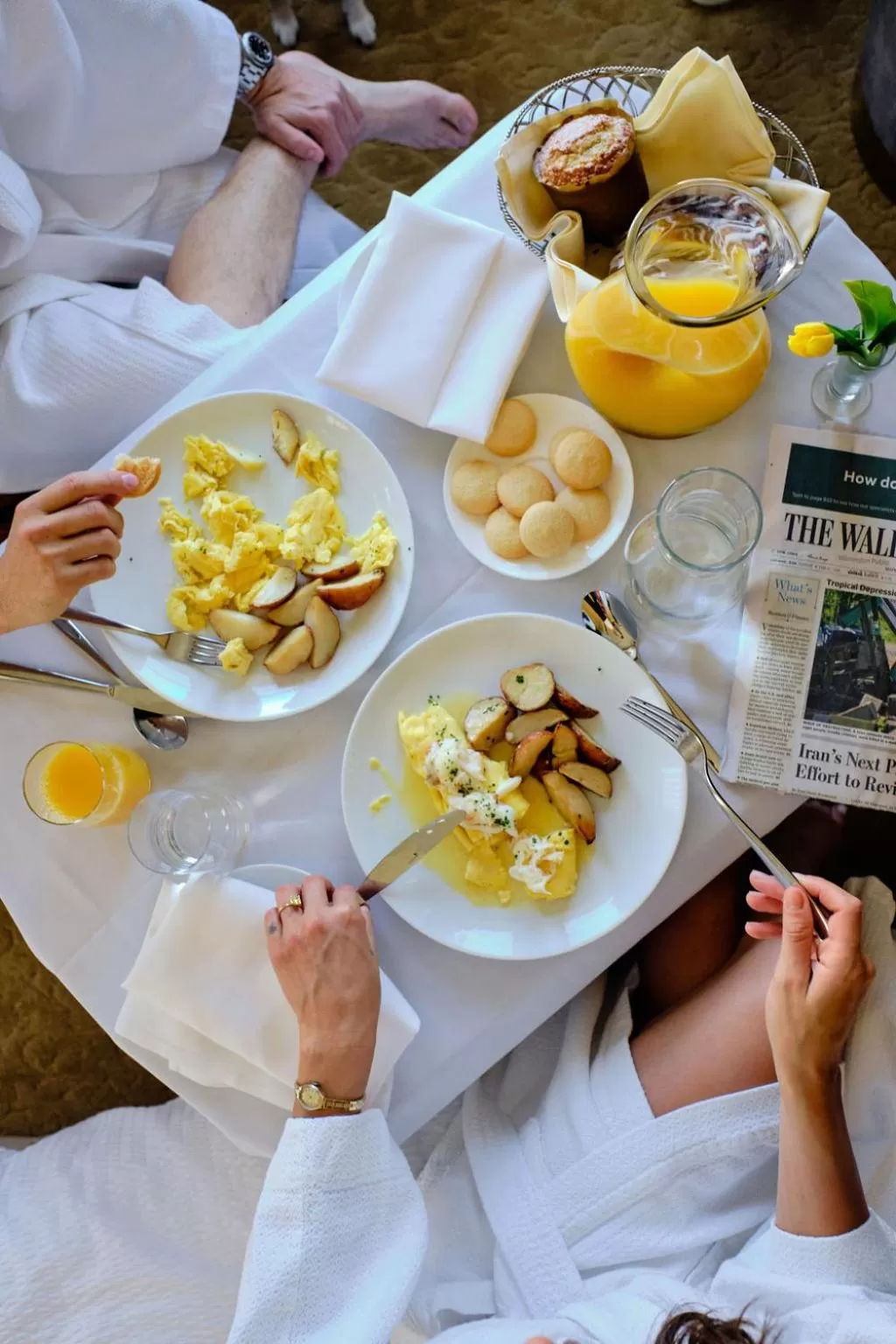 Breakfast in Hotel Du Pont