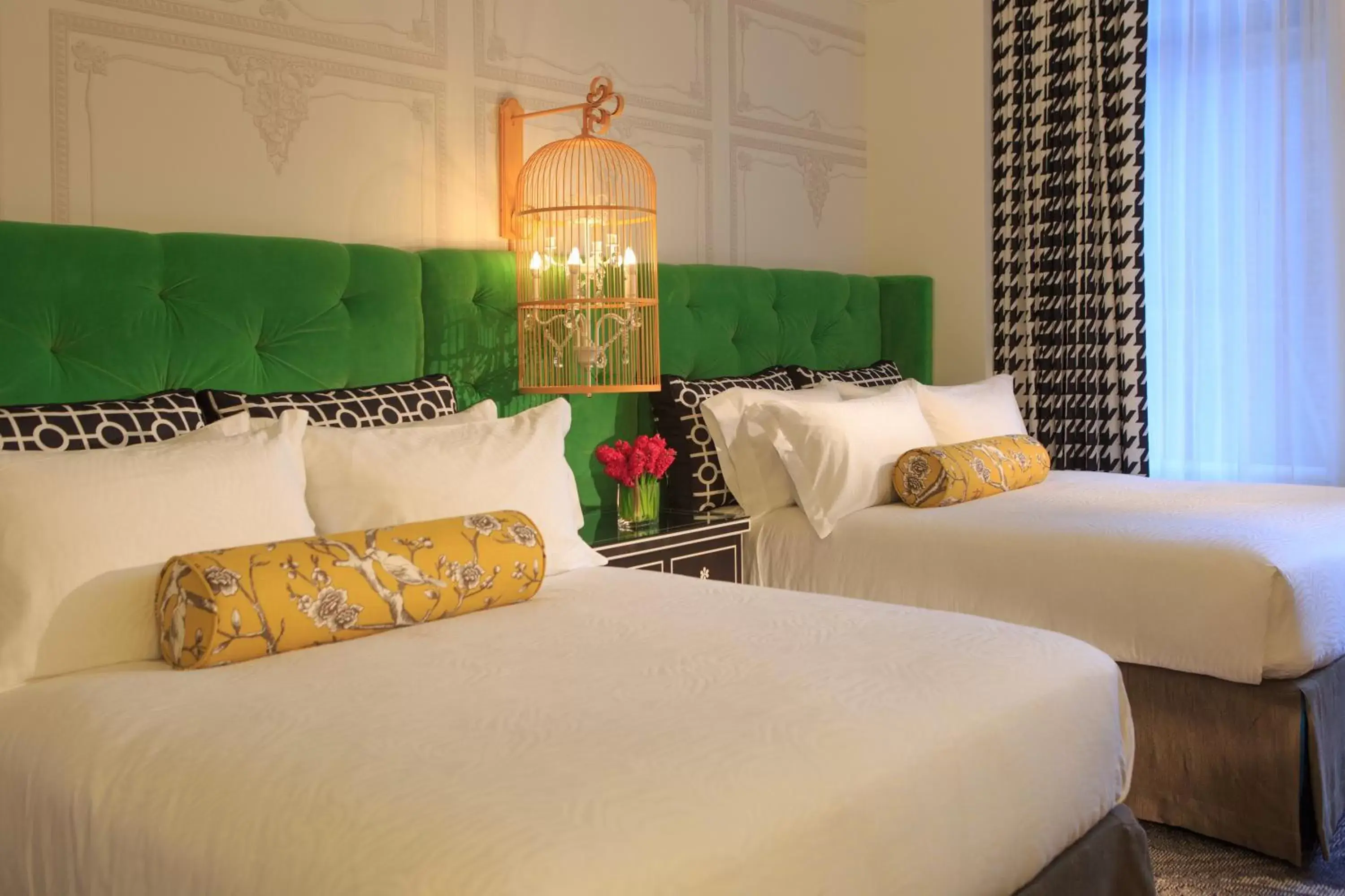 Essential Queen Room with Two Queen Beds and Park View in Kimpton Hotel Monaco Pittsburgh by IHG Essential Queen Room with Two Queen Beds and Park View in Kimpton Hotel Monaco Pittsburgh by IHG