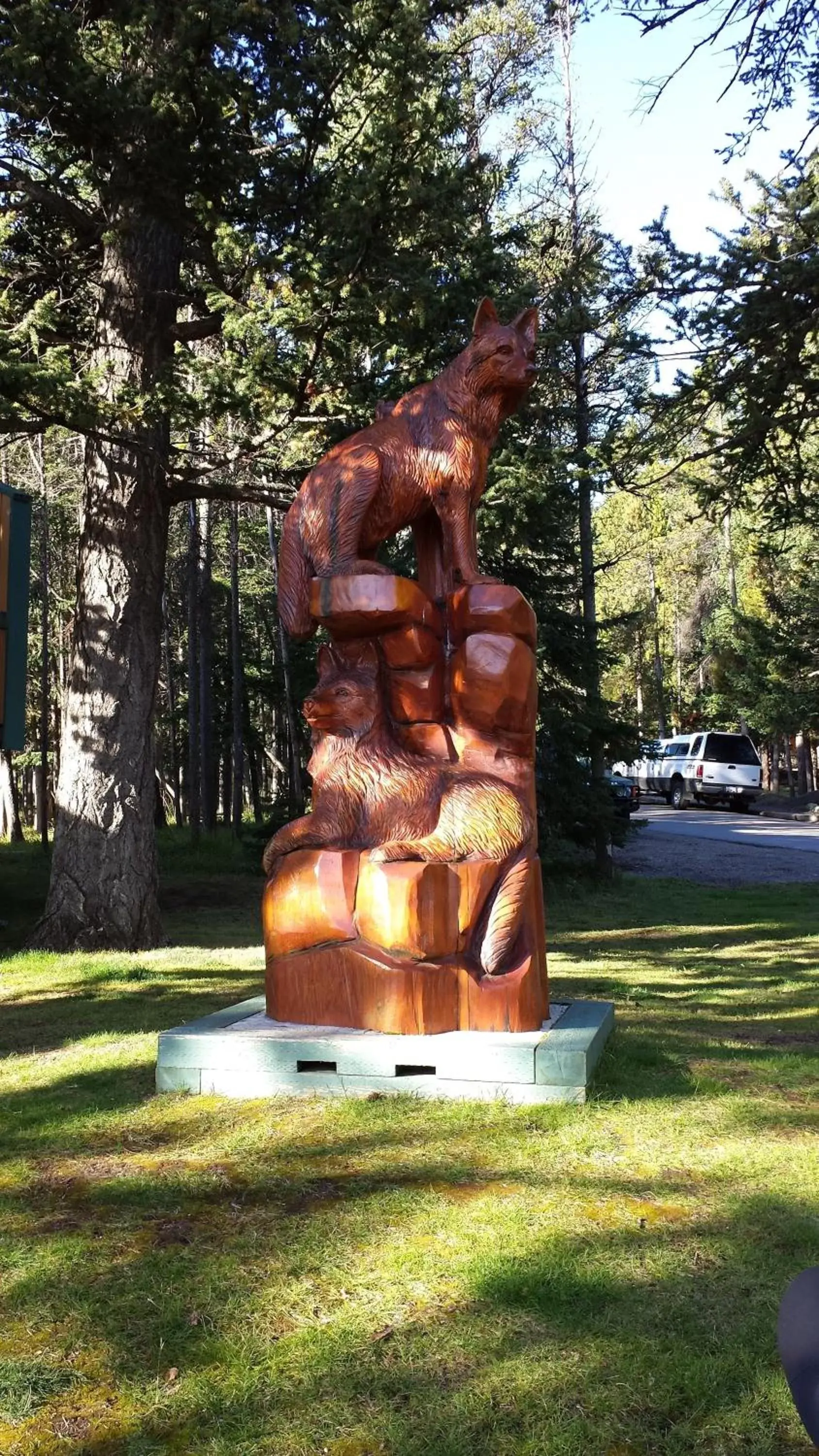 Decorative detail in Douglas Fir Resort & Chalets