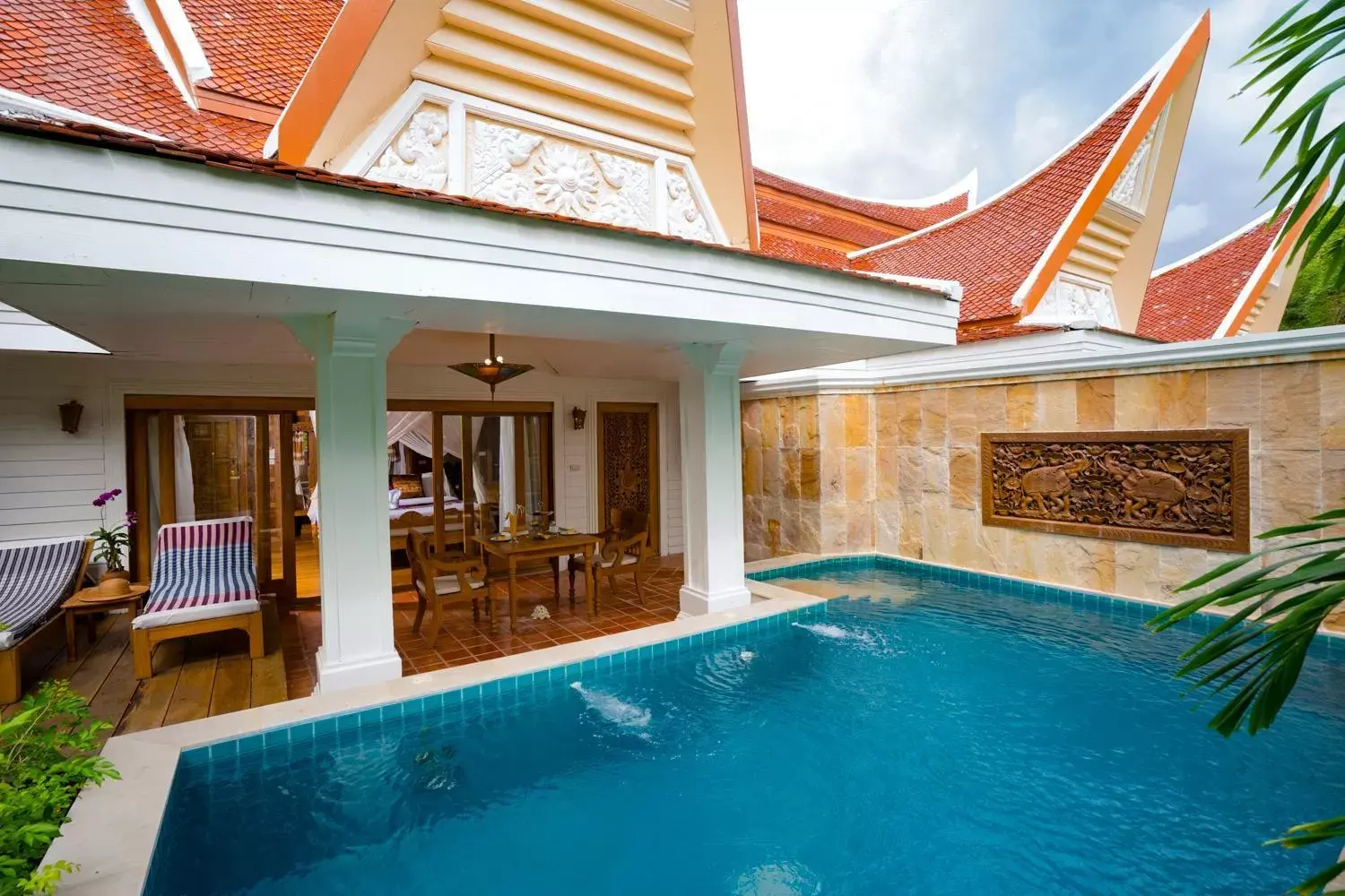 Dining area, Swimming Pool in Santhiya Tree Koh Chang Resort