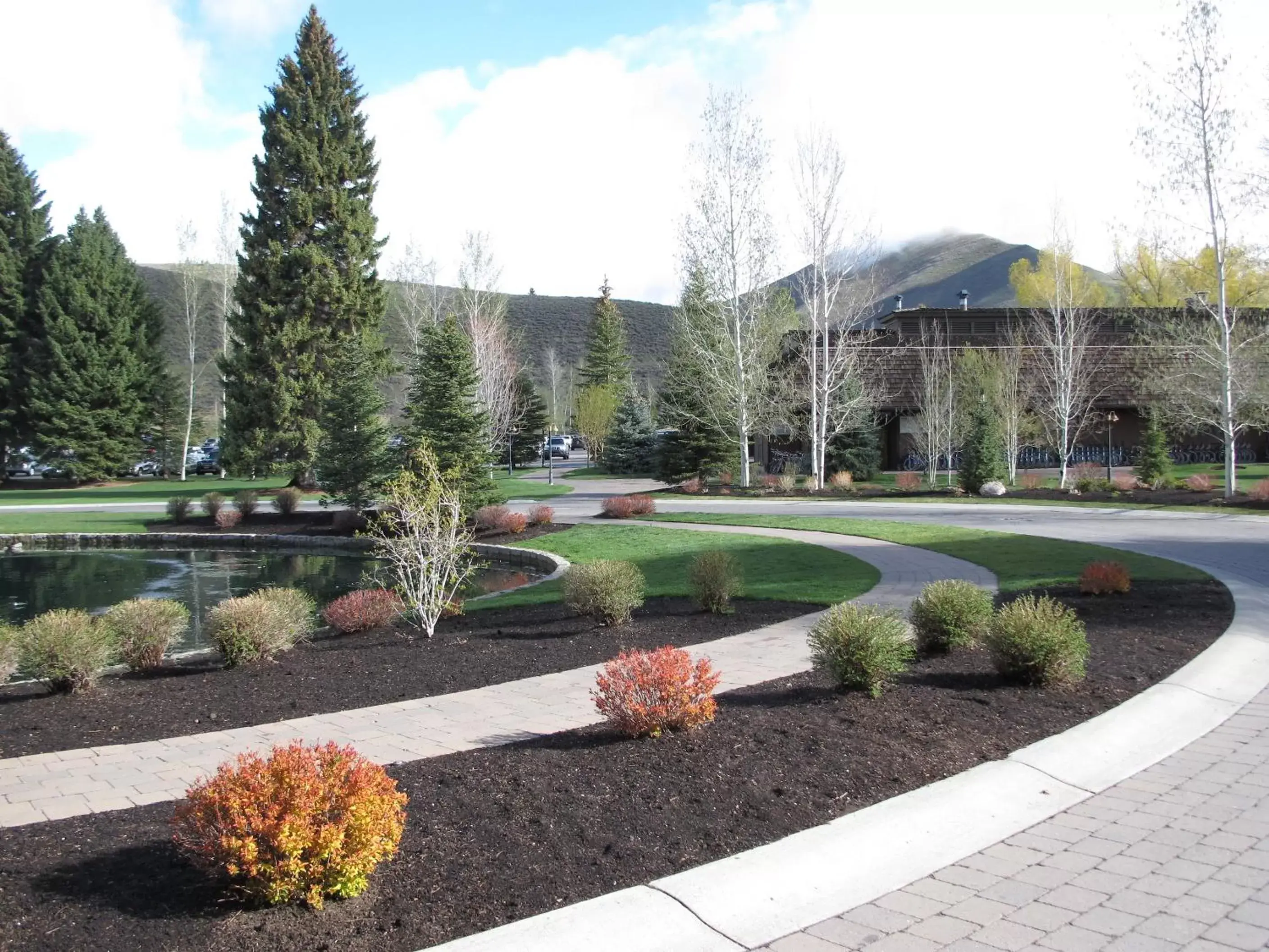 Garden in Sun Valley Resort