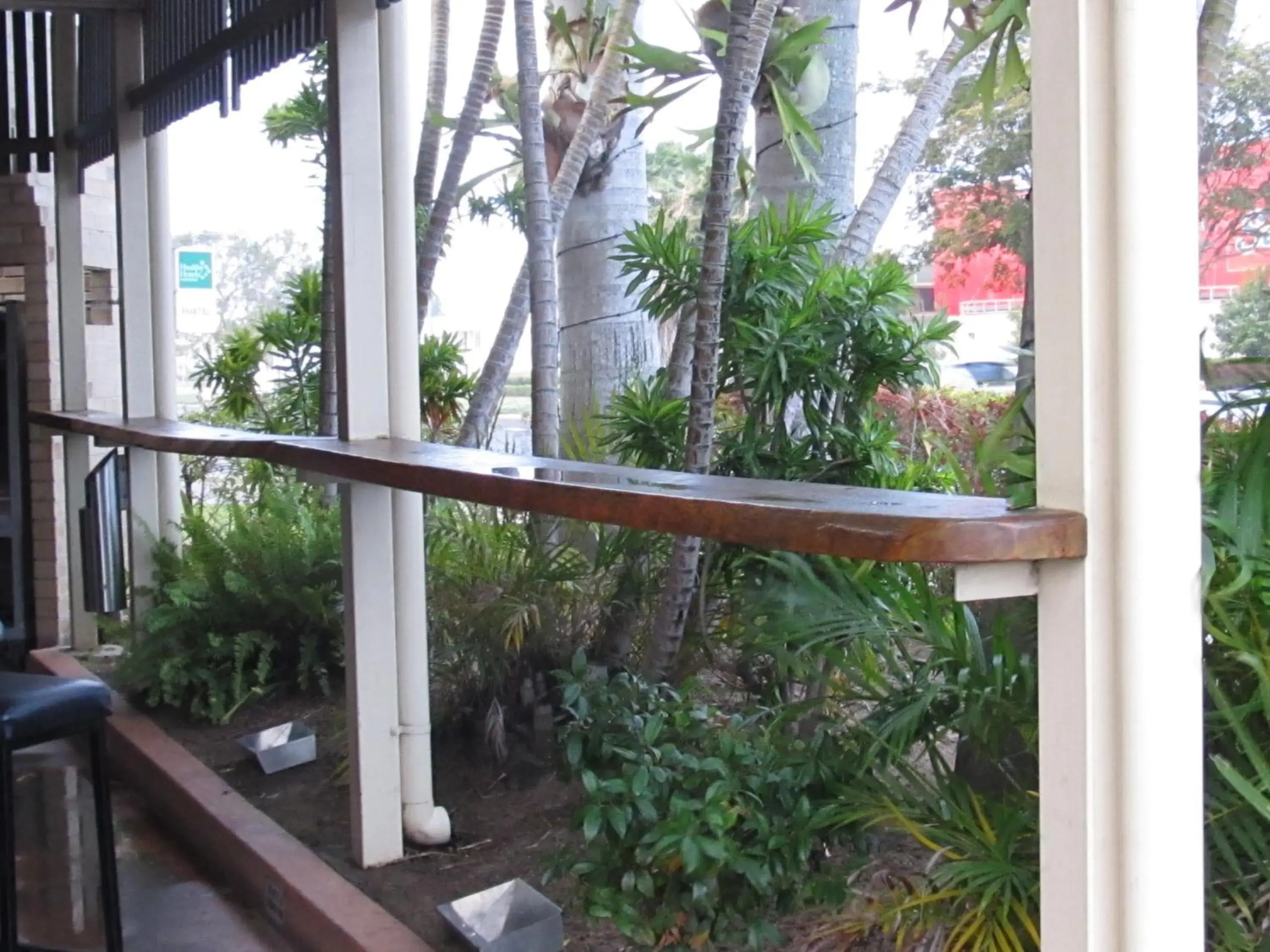 Balcony/Terrace in SunPalms Motel