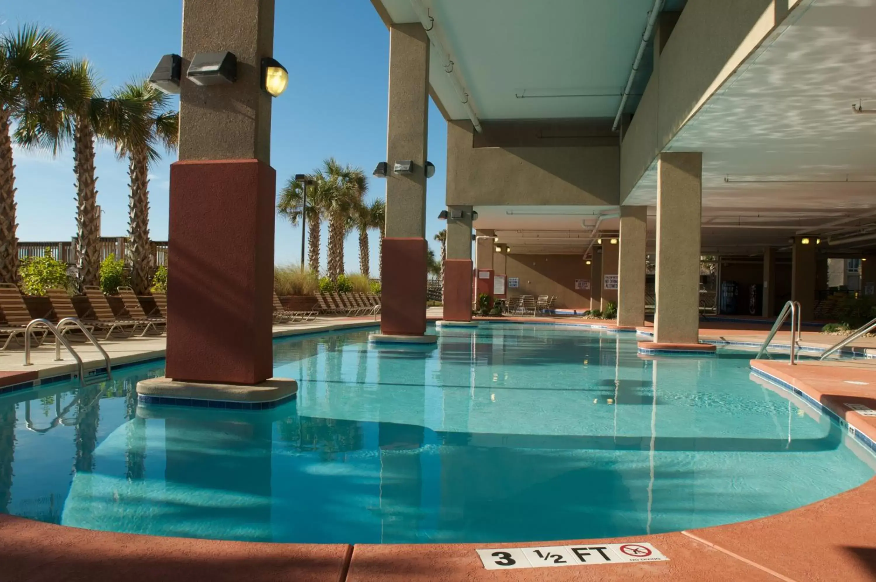 Swimming Pool in Bahama Sands Luxury Condominiums