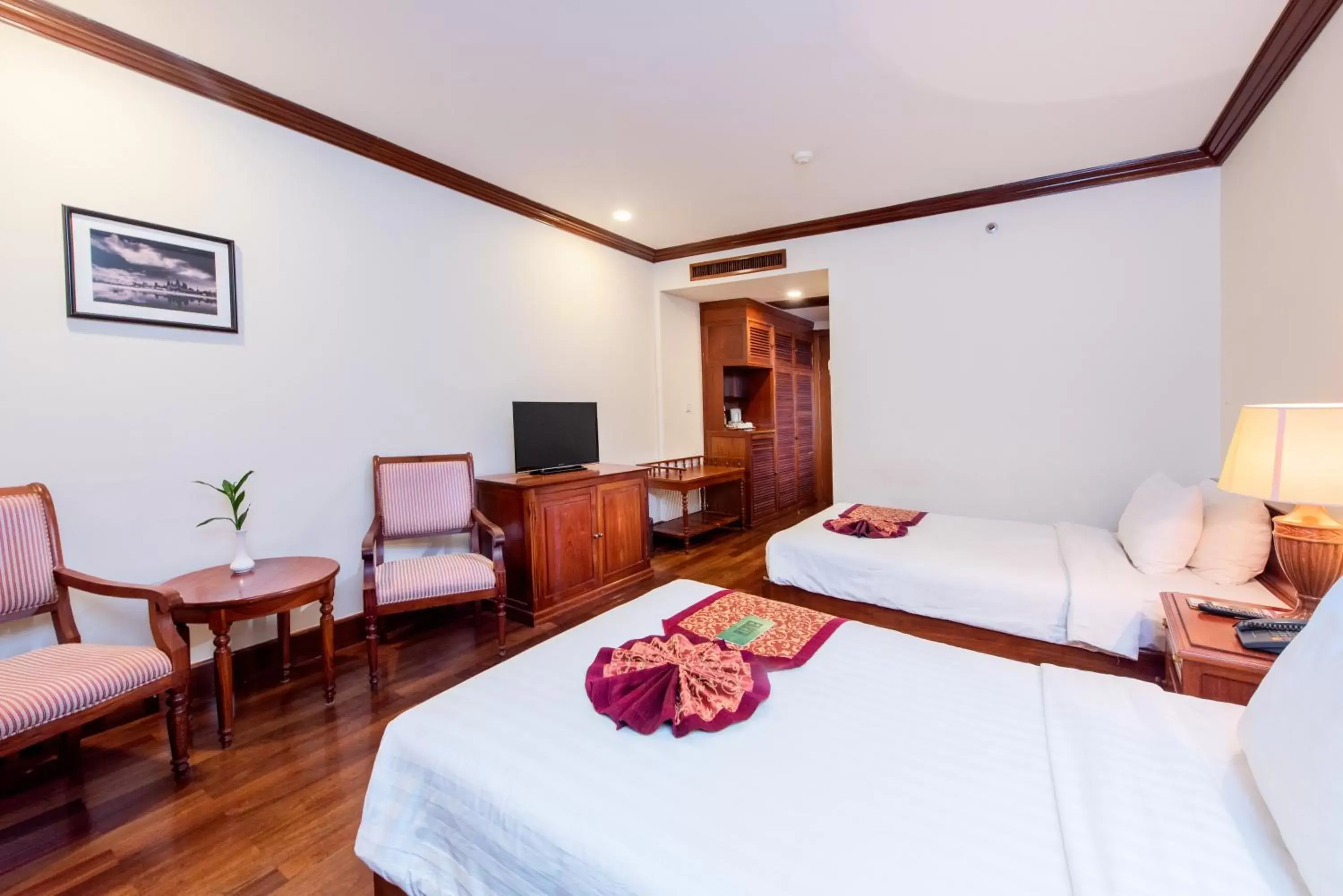 Photo of the whole room in Steung Siemreap Hotel