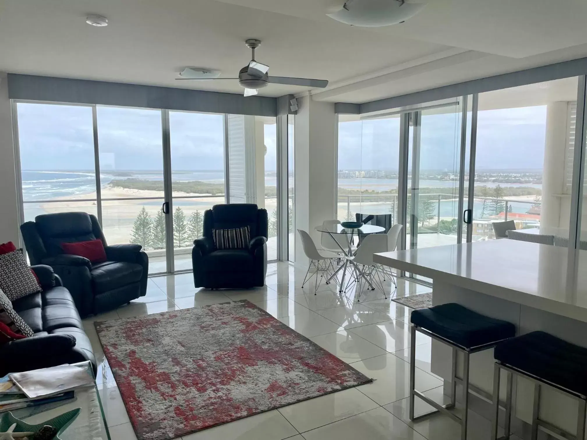 Living room, Seating Area in Aspect Caloundra