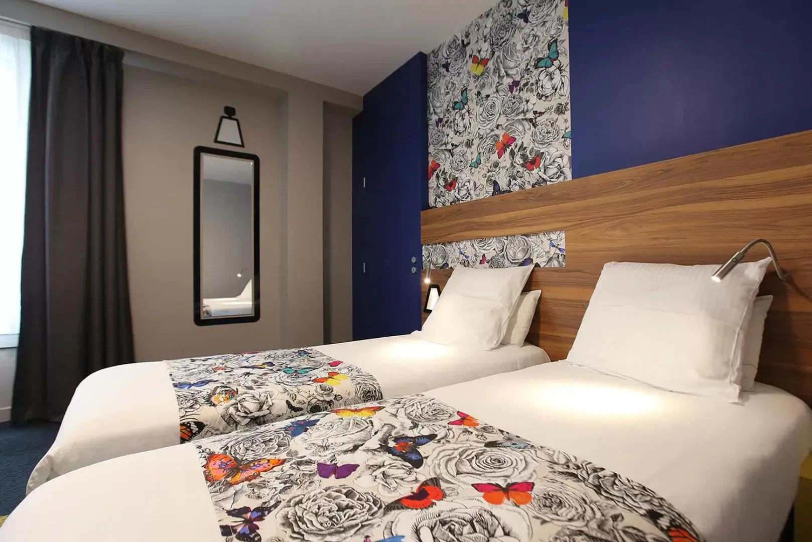 Bed in Best Western Hotel De Paris