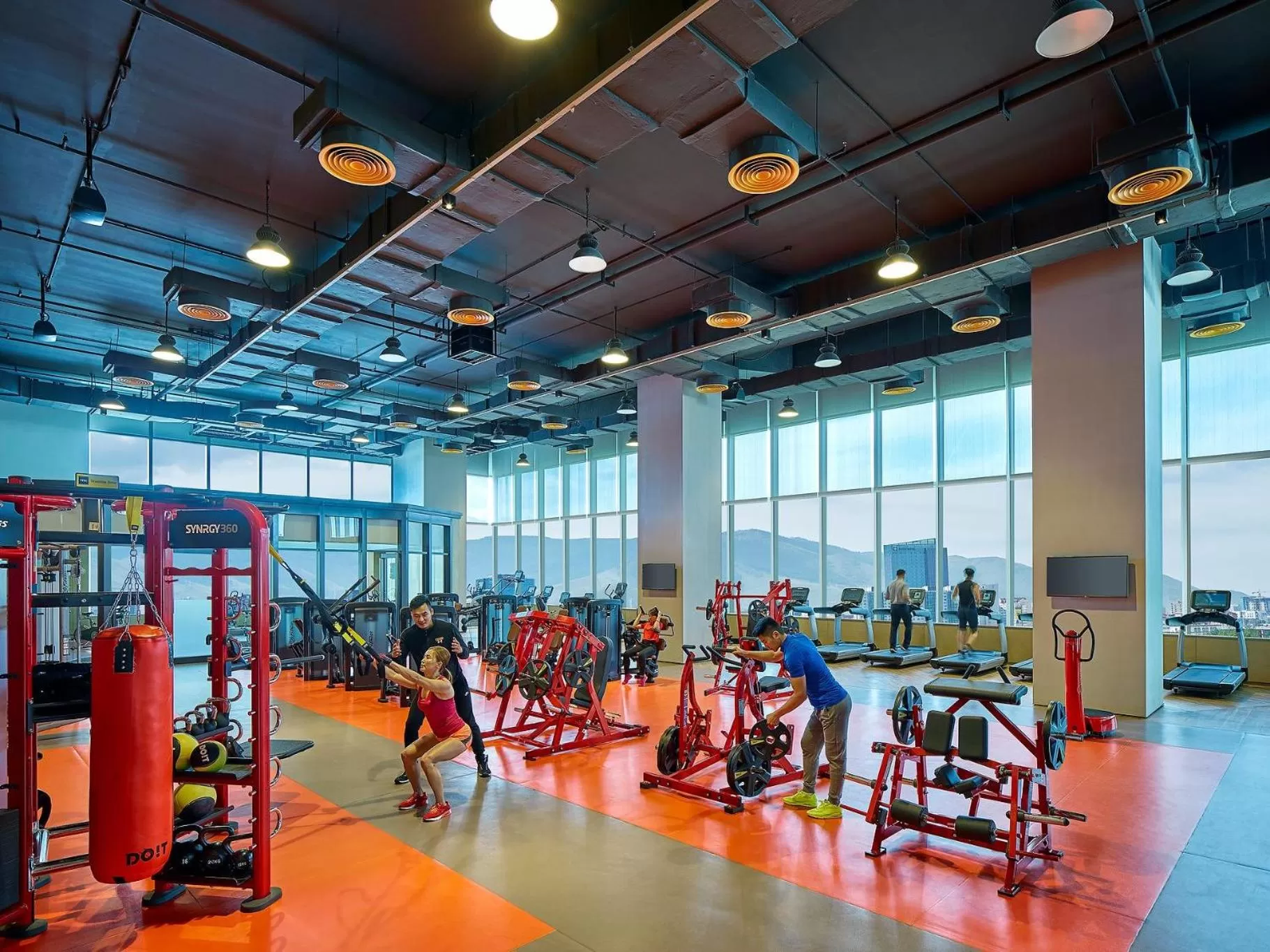 Fitness centre/facilities in Shangri-La Ulaanbaatar