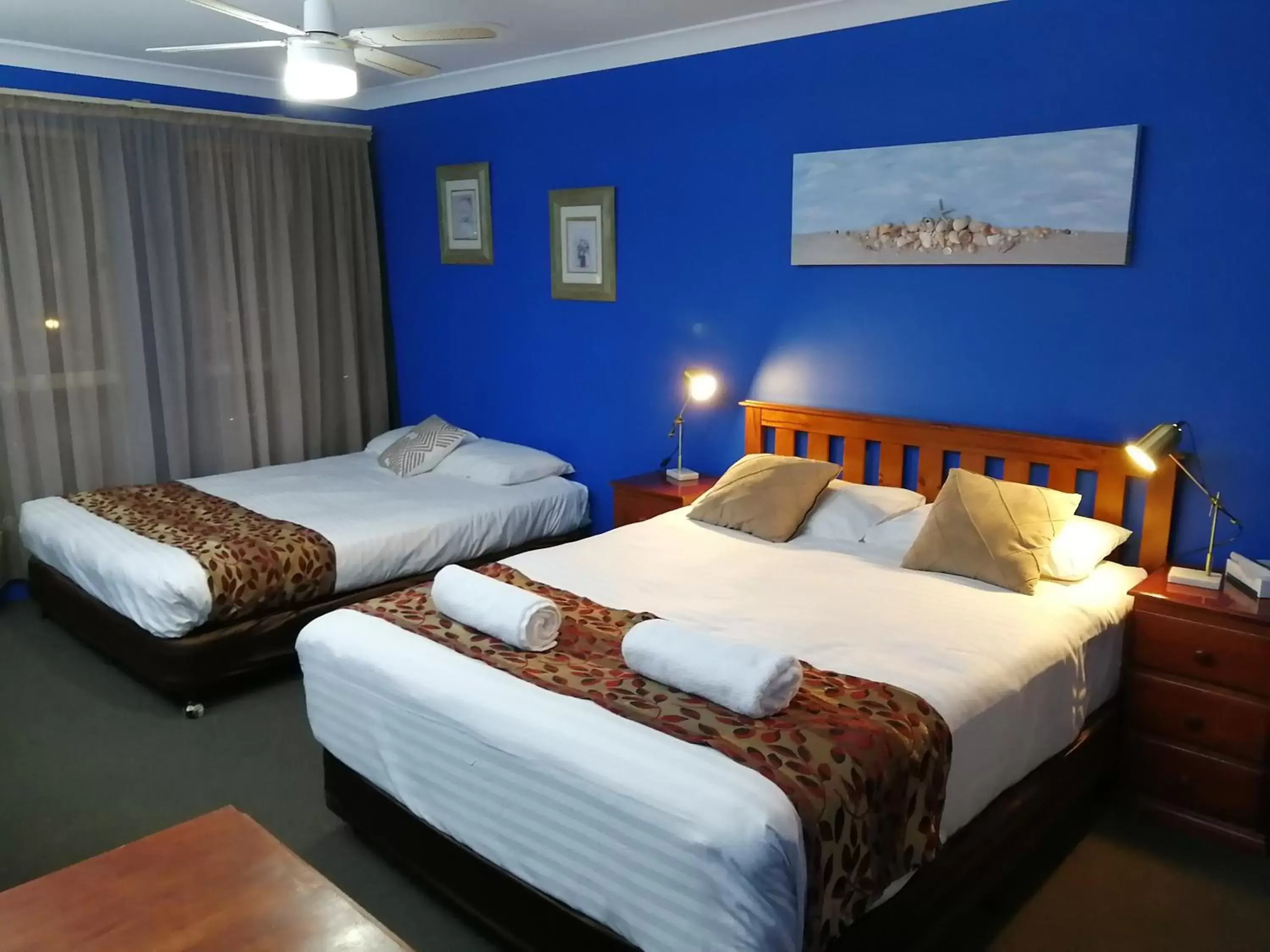 Bed in Aussie Rest Motel