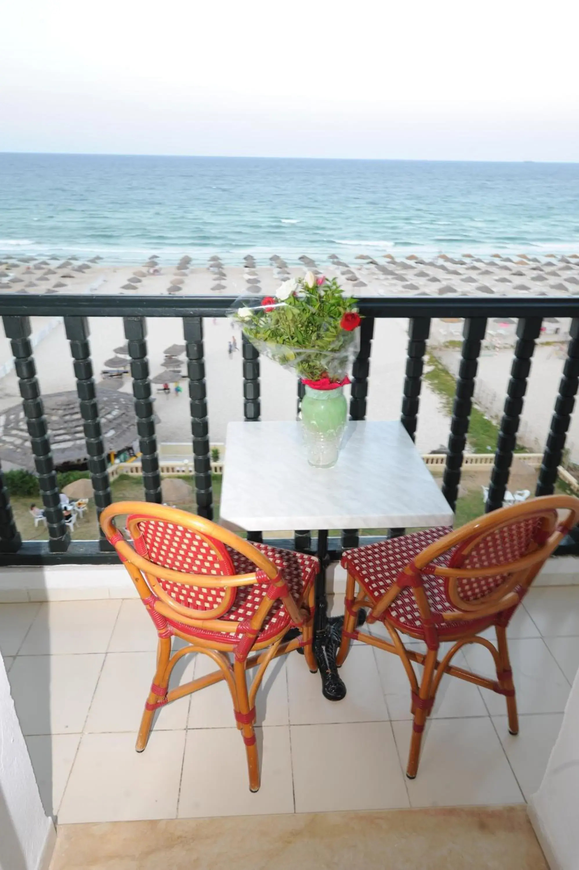 Balcony/Terrace in Hotel Royal Beach