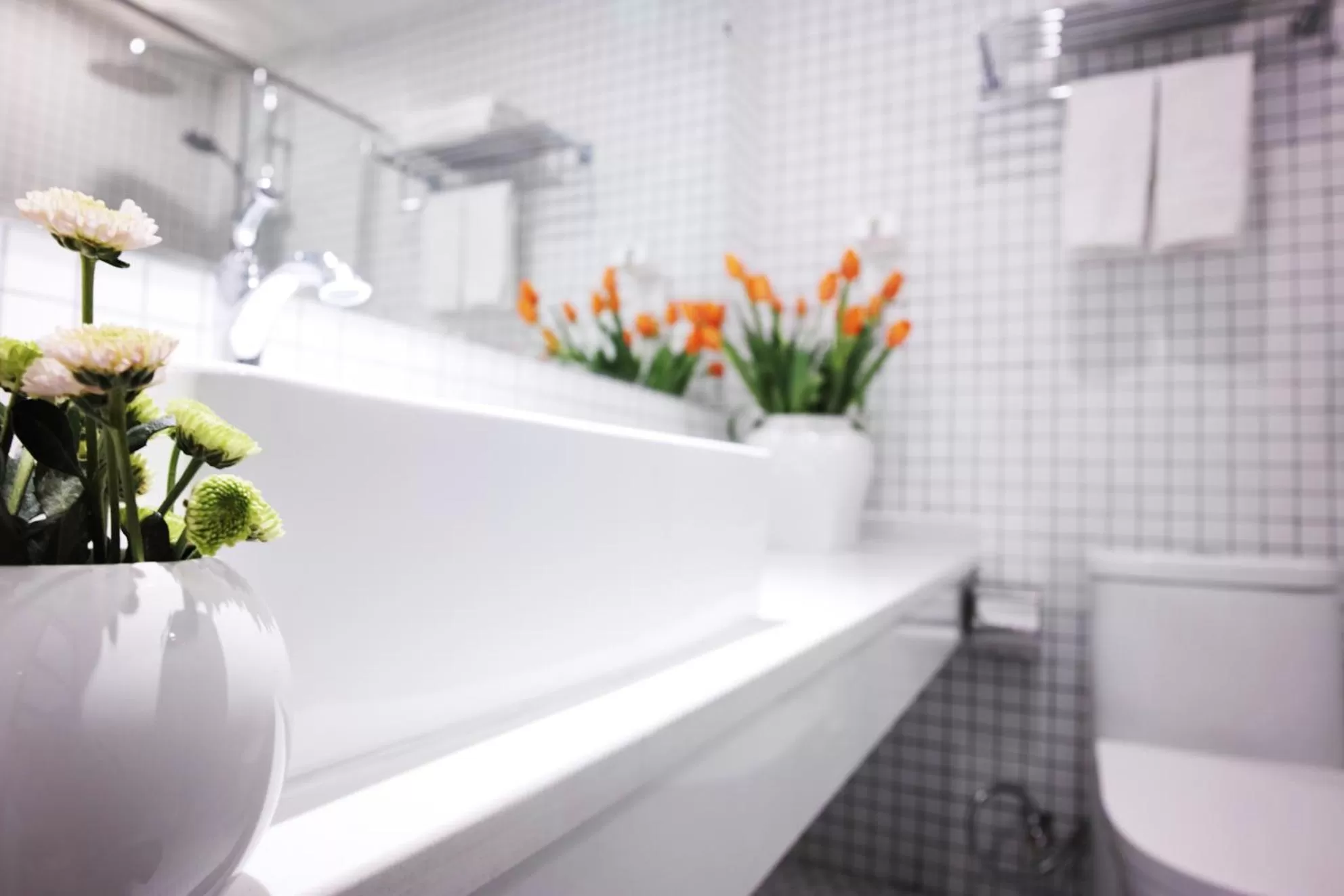 Bathroom in Beijing Shangchao Hotel