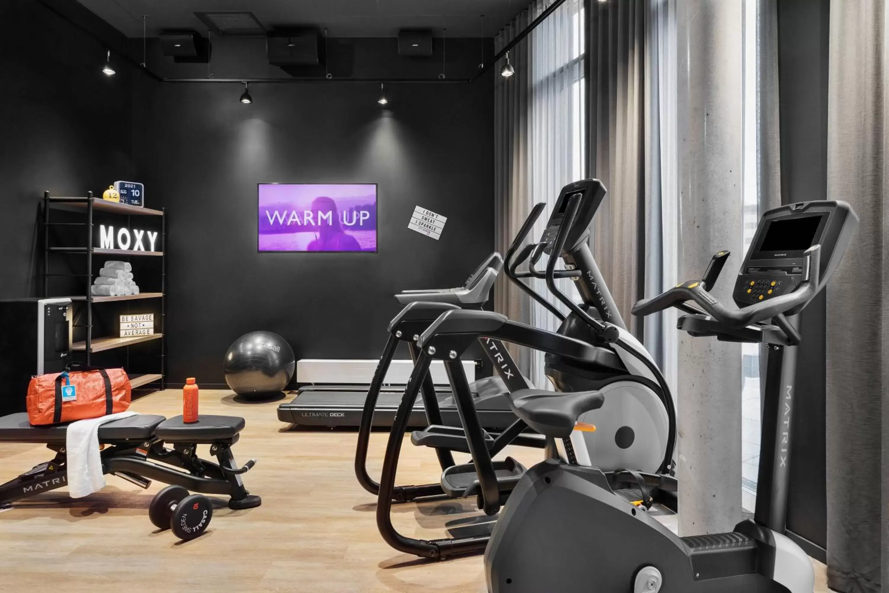 Fitness centre/facilities, Fitness Center/Facilities in Moxy Bergen