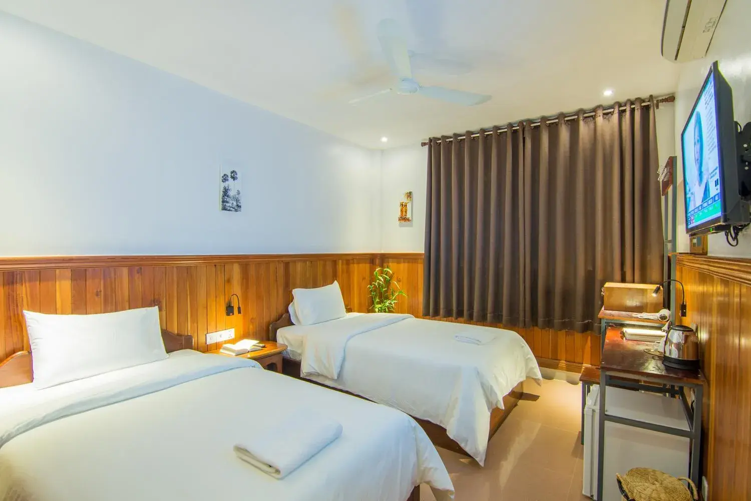 Twin Room in Bokre Angkor Hostel Twin Room in Bokre Angkor Hostel