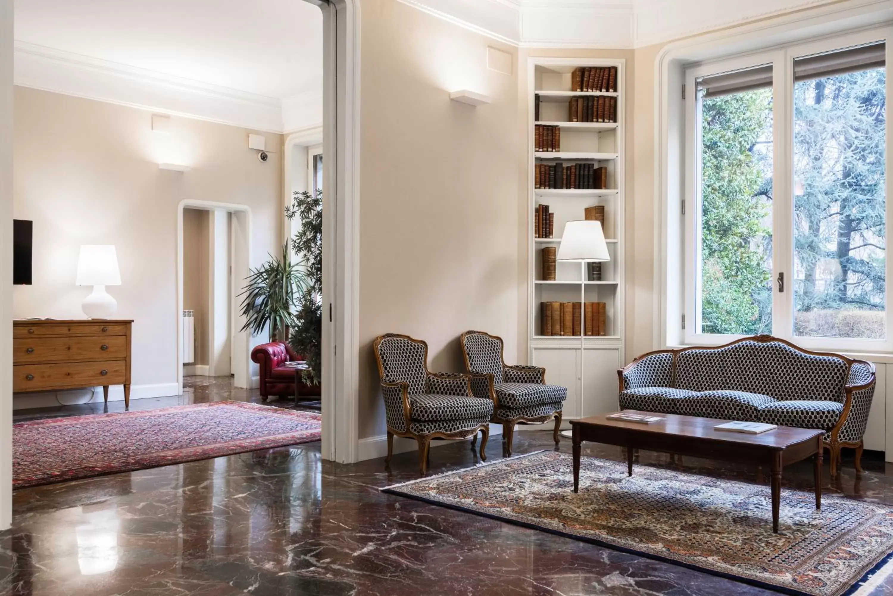 Library, Seating Area in Hotel Tiziano - Gruppo Mini Hotel