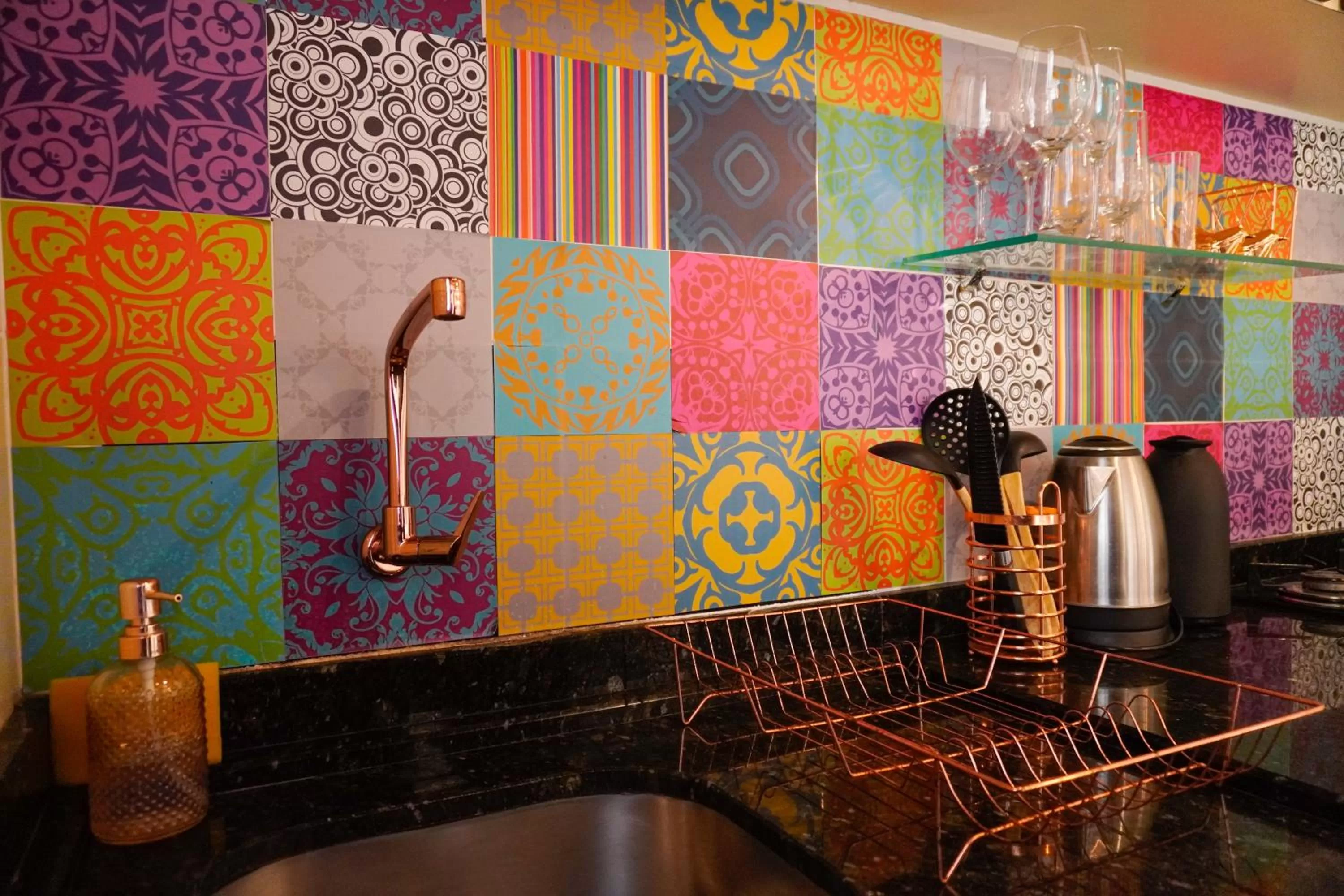 kitchen in Pousada Dunasol Floripa