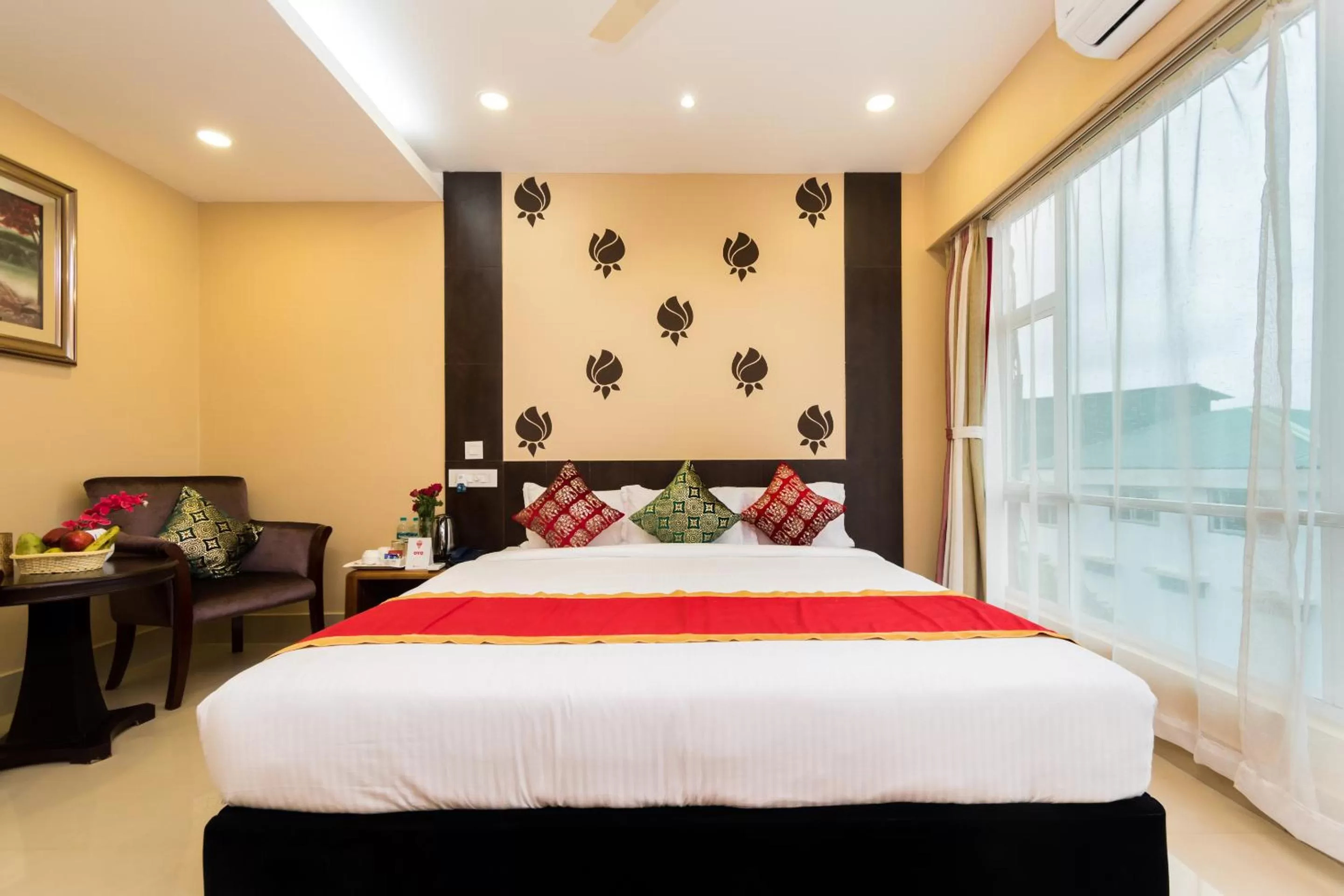 Bed in Central Courtyard Boutique Hotel