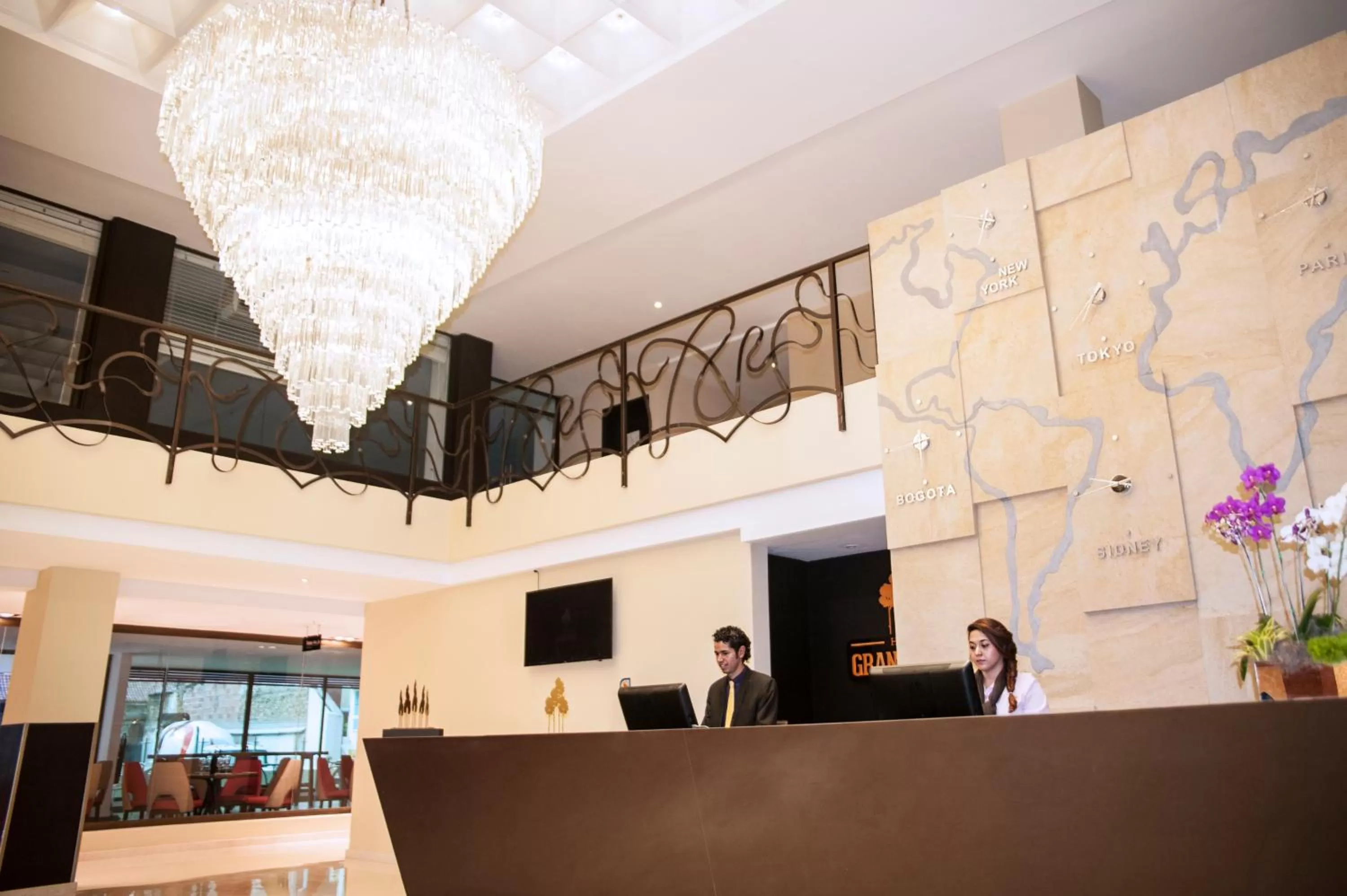 Lobby or reception in Hotel Grand Park