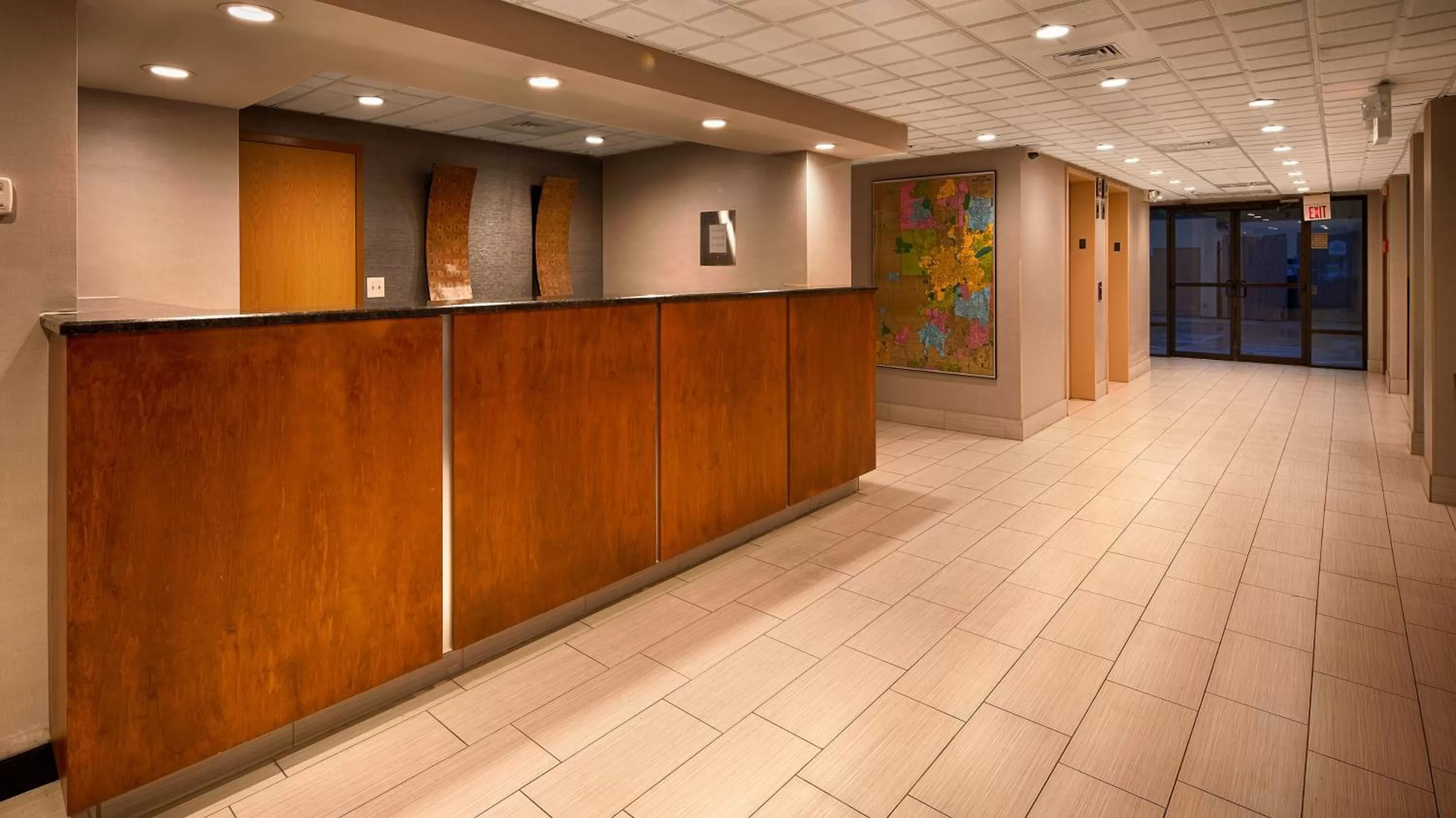 Lobby or reception in Days Inn by Wyndham Englewood Dayton Airport