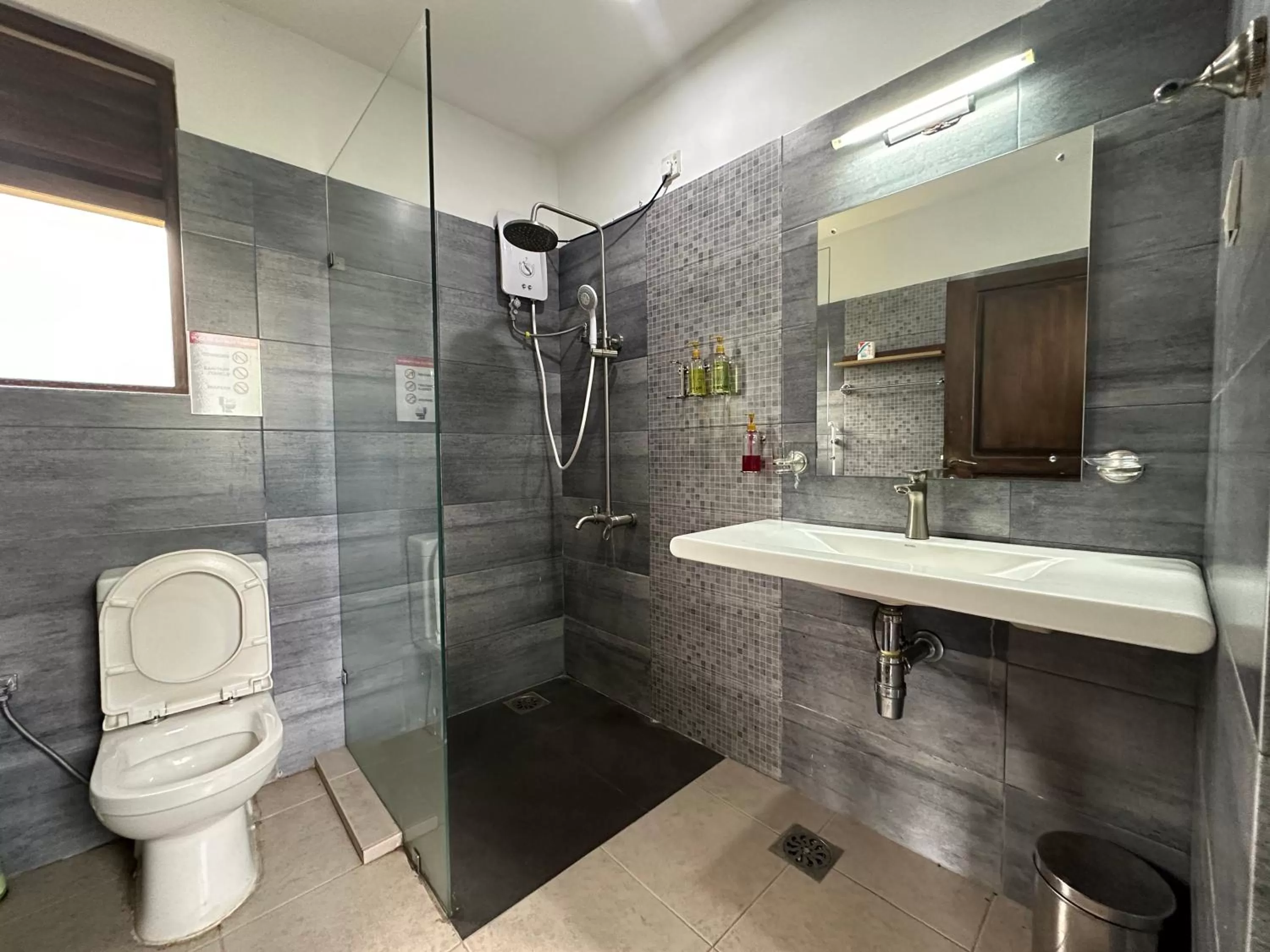 Shower in Amaluna Resorts