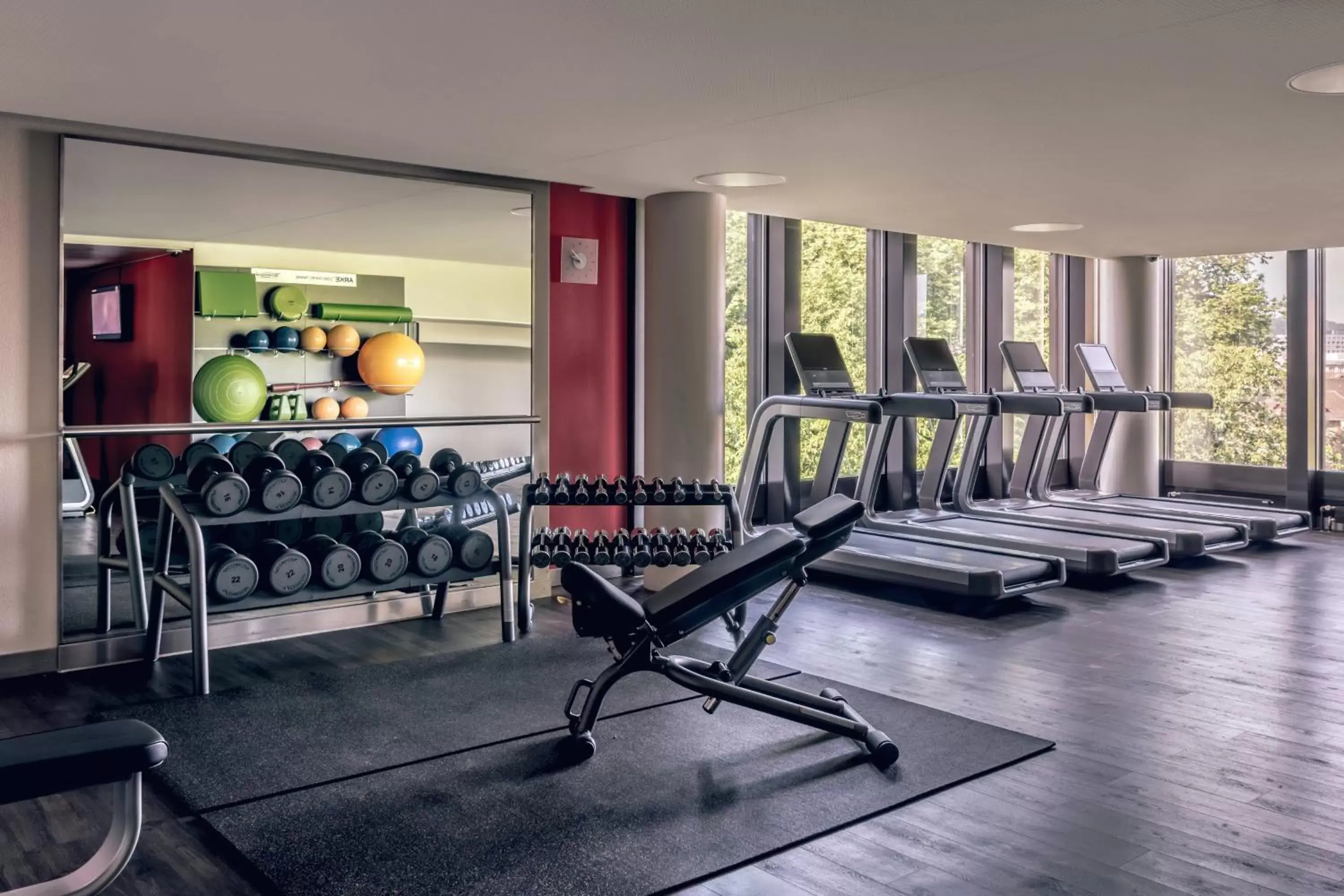 Fitness centre/facilities, Fitness Center/Facilities in Zurich Marriott Hotel