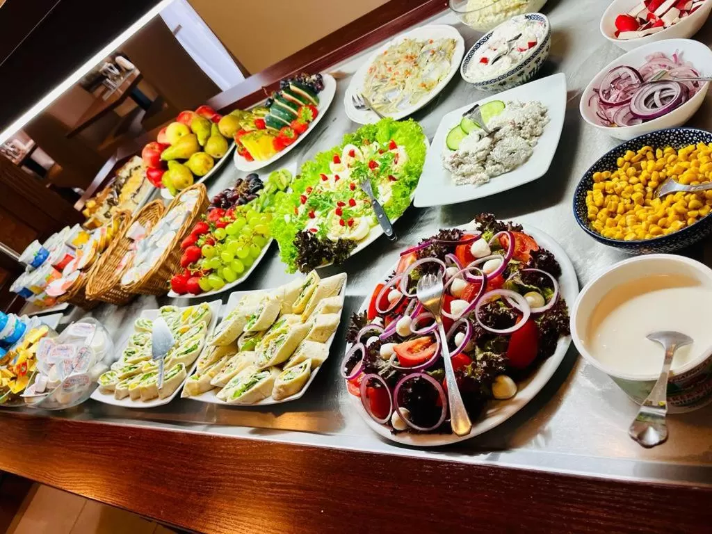Buffet breakfast in Hotel Great Polonia Conrad Kraków
