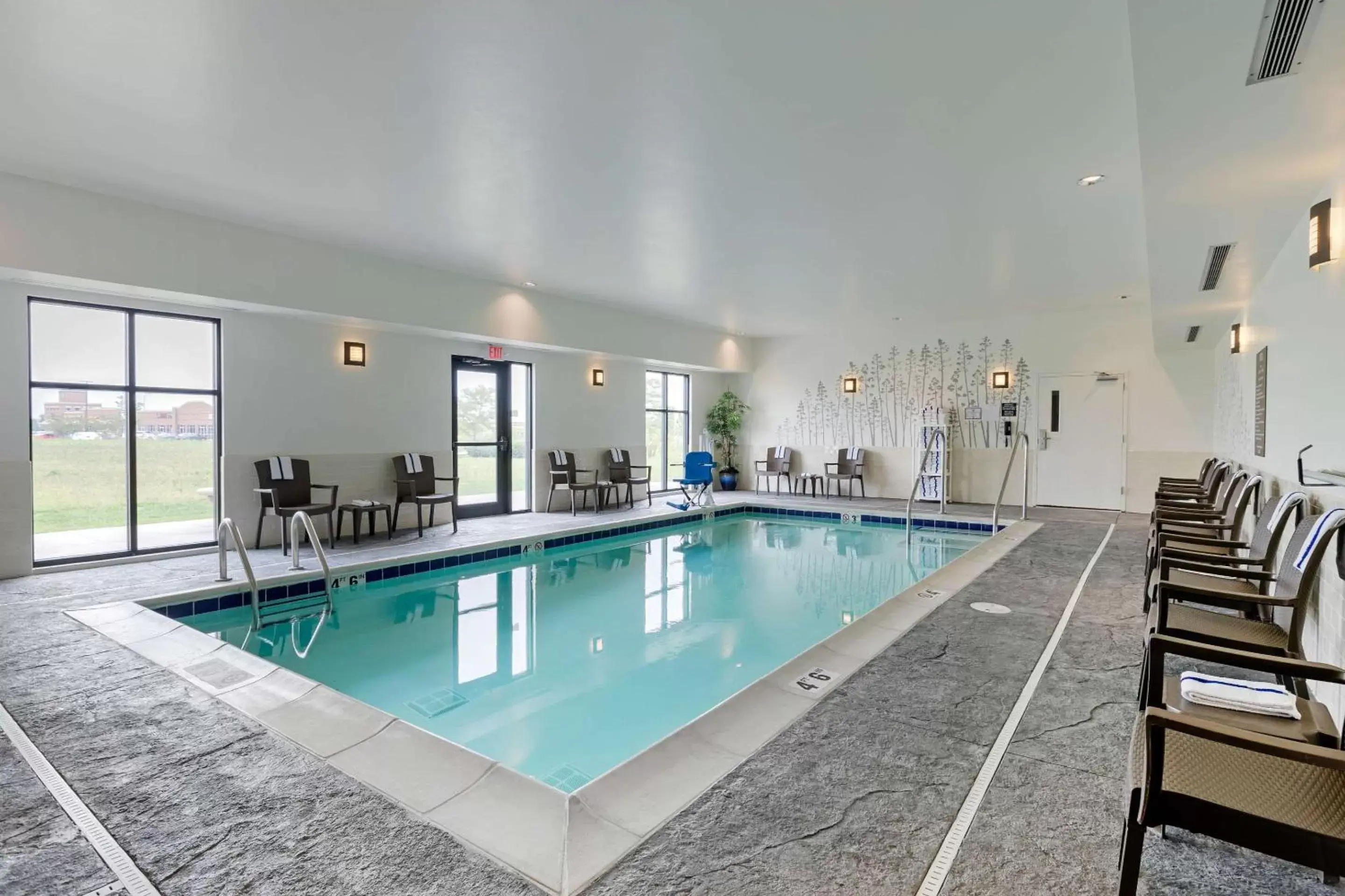 On site, Swimming Pool in Sleep Inn & Suites Ames near ISU Campus