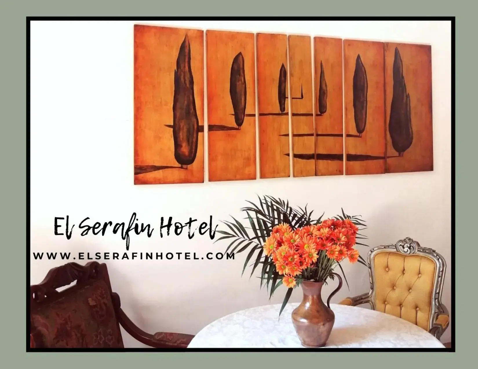 Property logo or sign in El Serafin Hotel Boutique