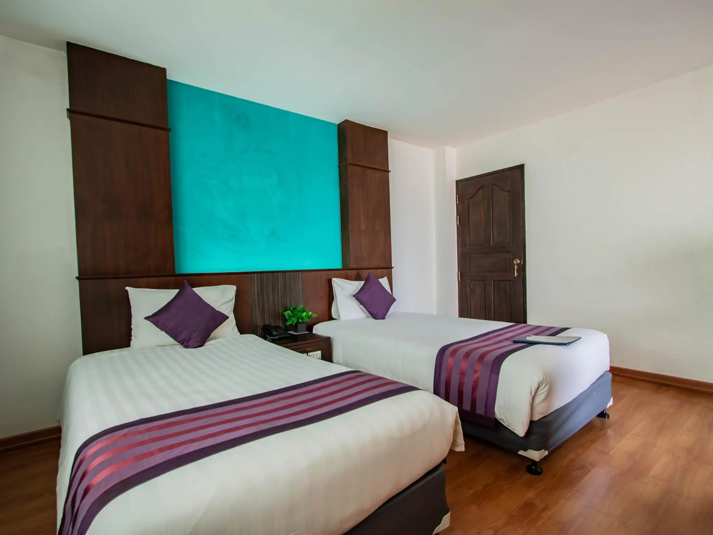 Bed in Eurana Boutique Hotel