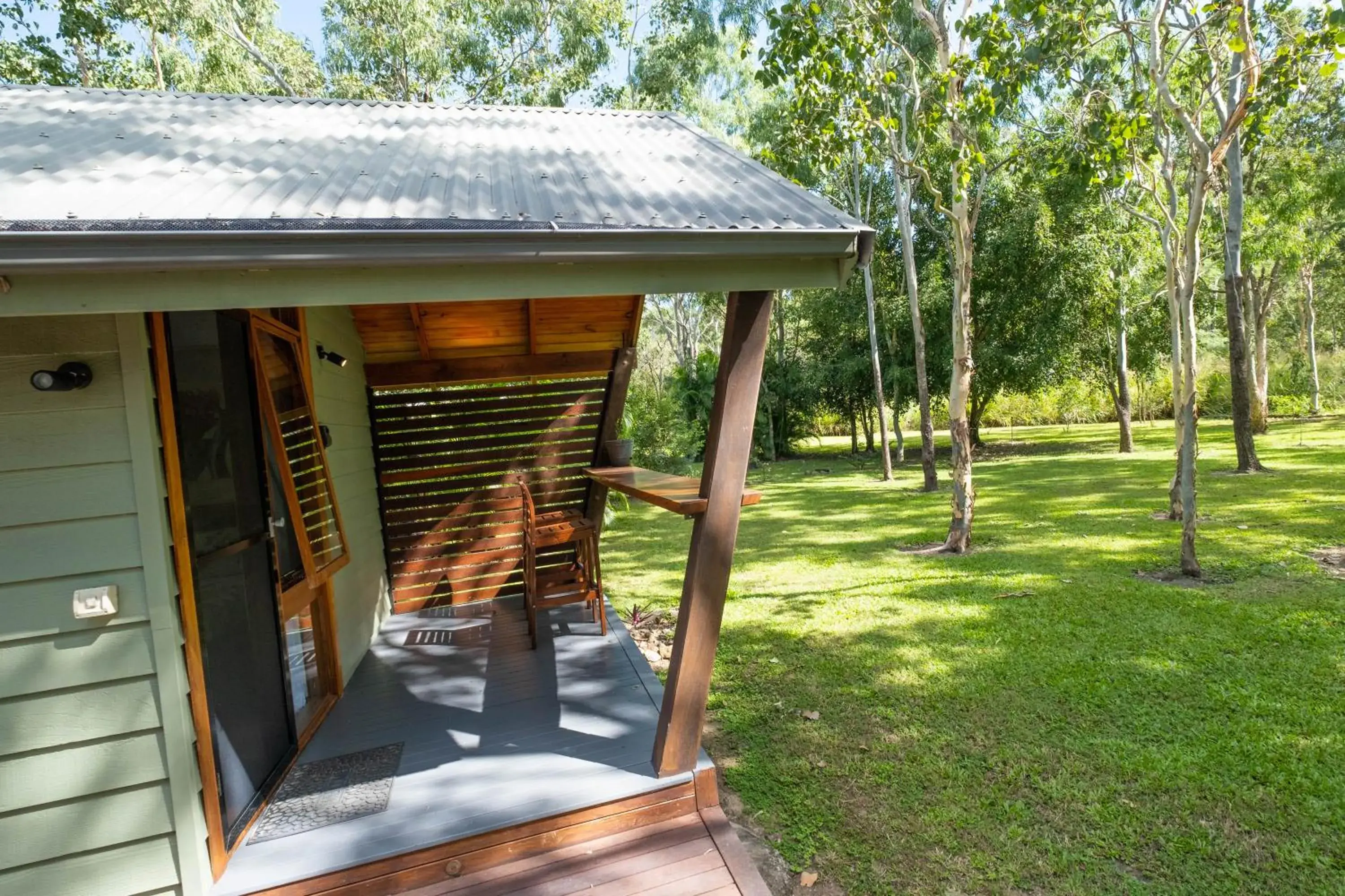 Balcony/Terrace in Airlie Beach Eco Cabins - Adults Only