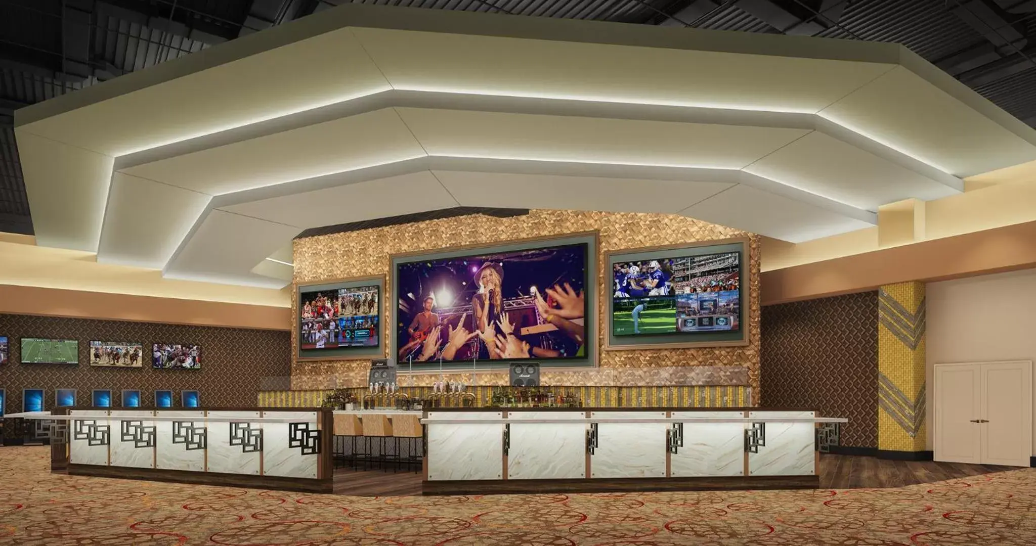 Lounge or bar in Derby City Gaming & Hotel - A Churchill Downs Property