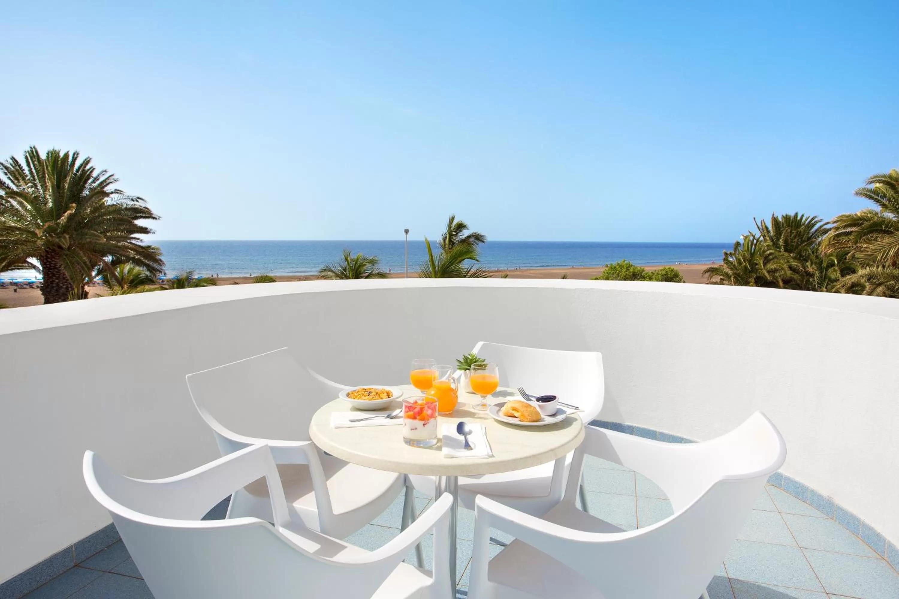 Balcony/Terrace in Hipotels La Geria