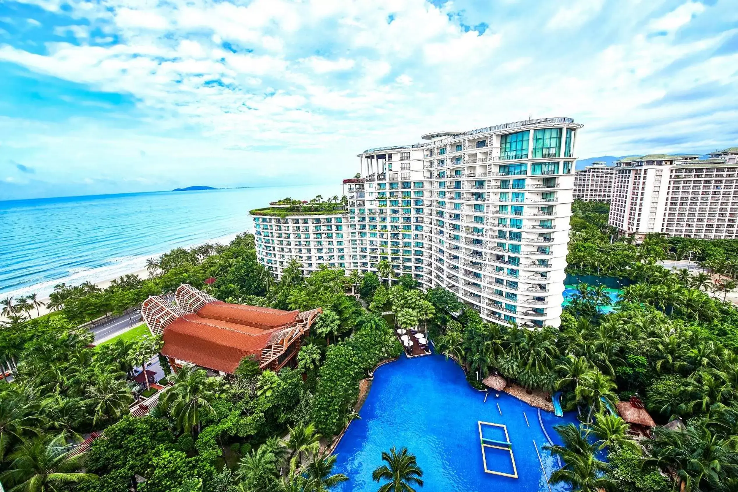 Pool View in Ocean Sonic Resort Sanya