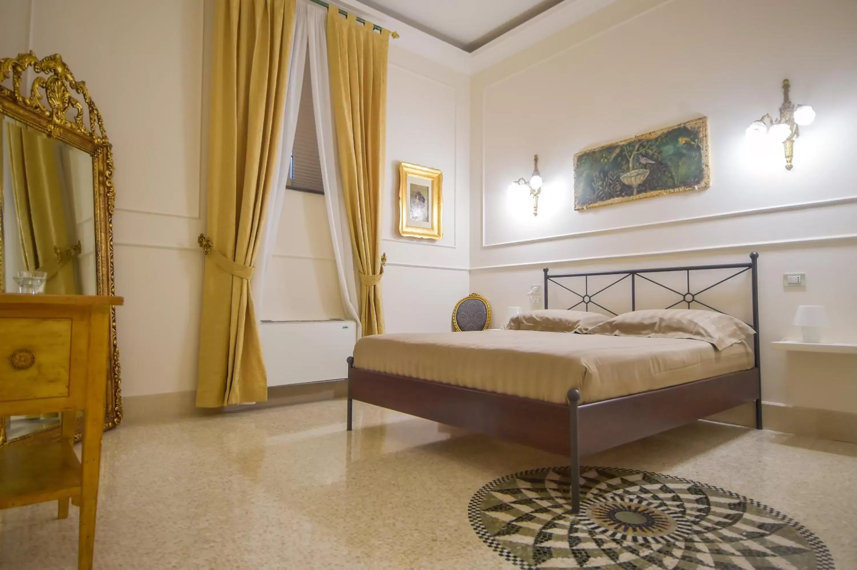 Bedroom, Bed in Palazzo Liguori