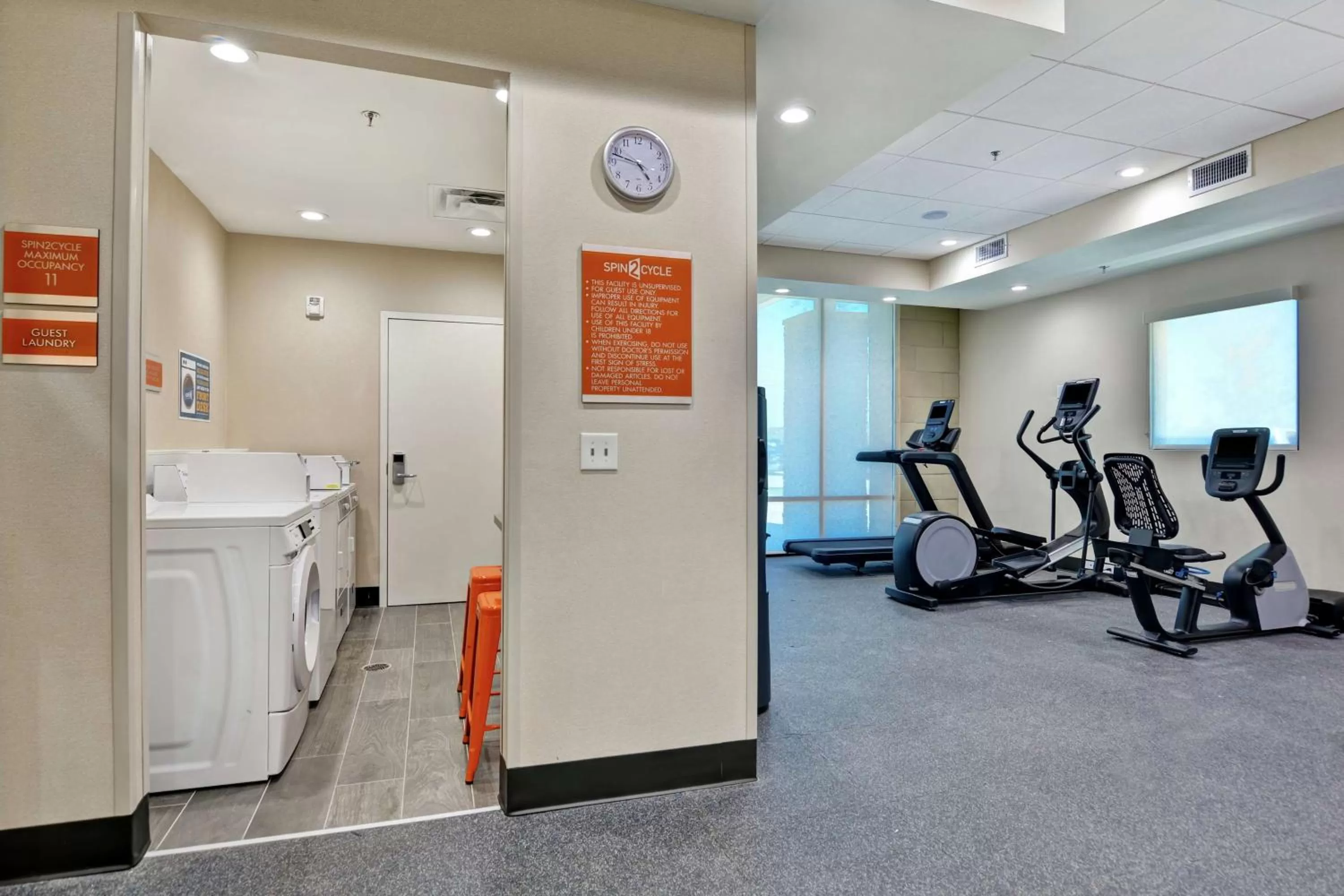 Fitness centre/facilities in Home2 Suites By Hilton McKinney