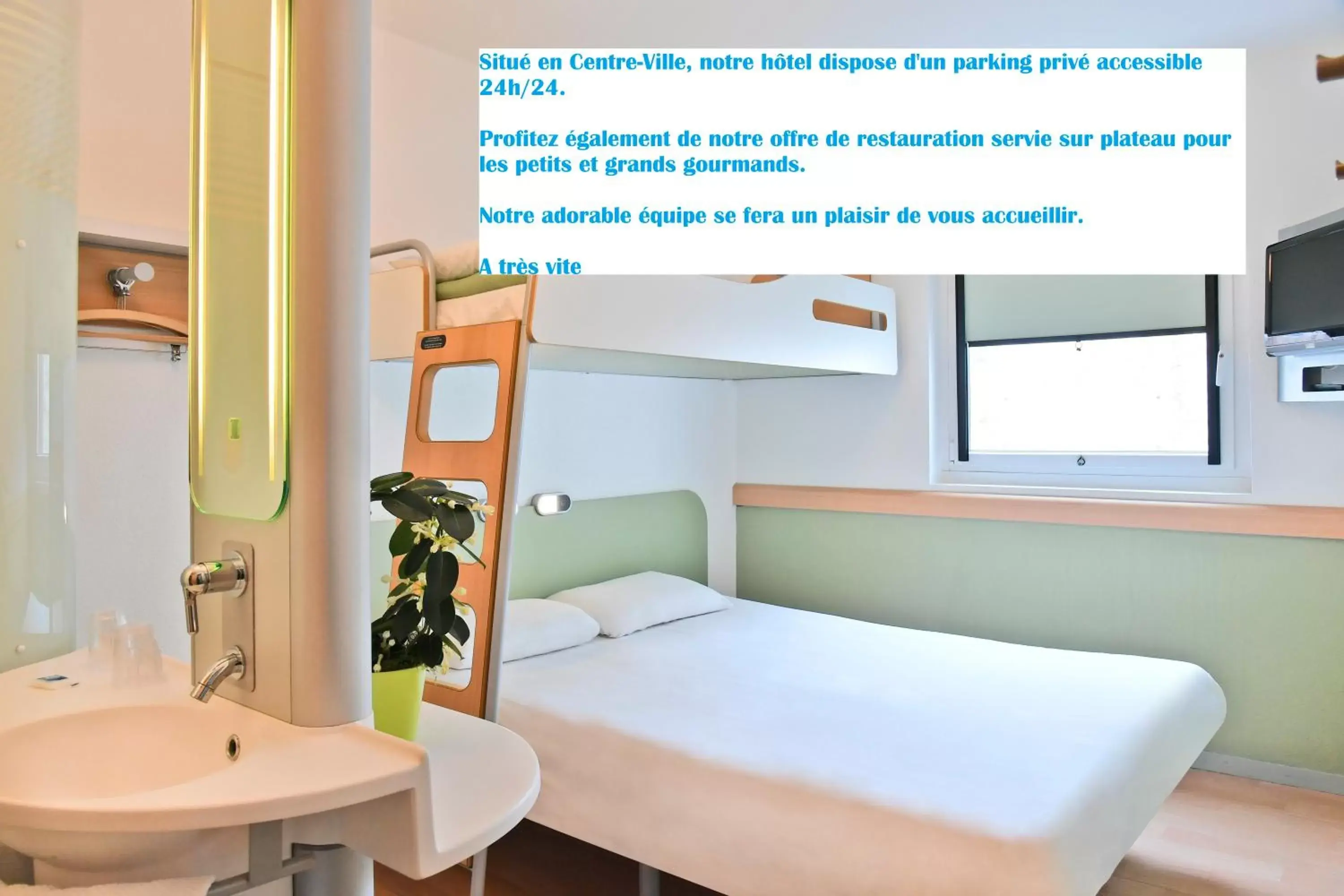 Property building in ibis budget Saint-Quentin Centre Gare